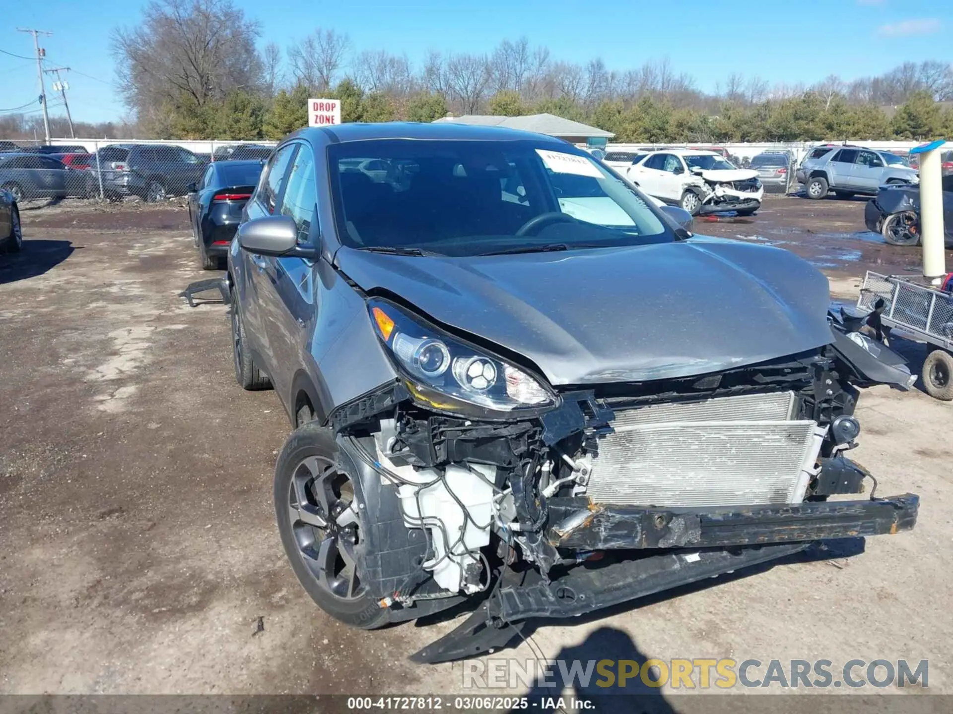 1 fotografías del automóvil dañado KNDPMCAC3N7996924 KIA SPORTAGE 2022