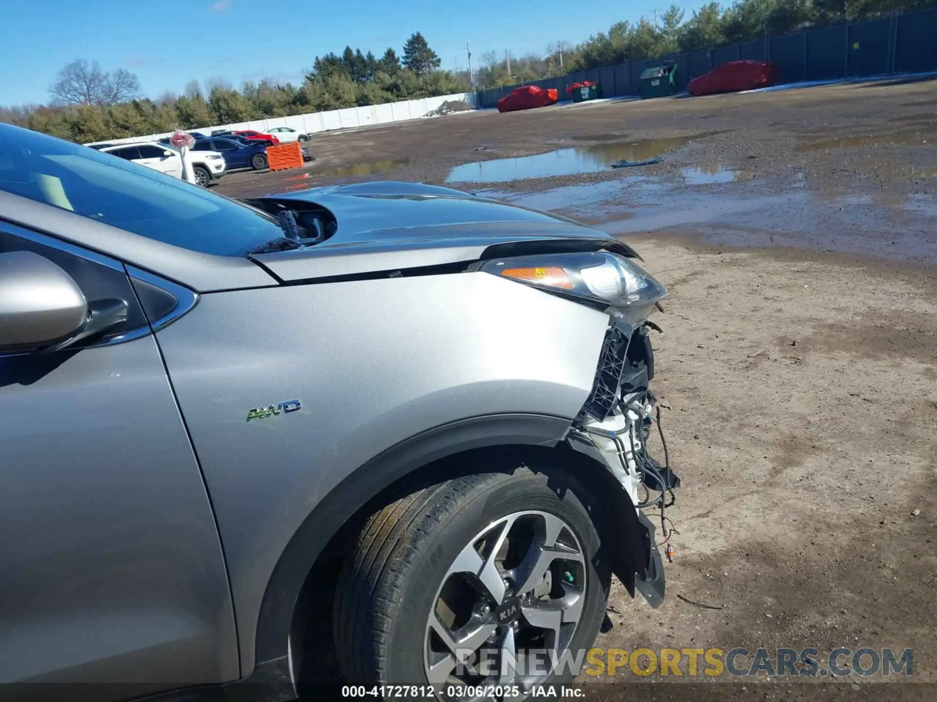 6 fotografías del automóvil dañado KNDPMCAC3N7996924 KIA SPORTAGE 2022
