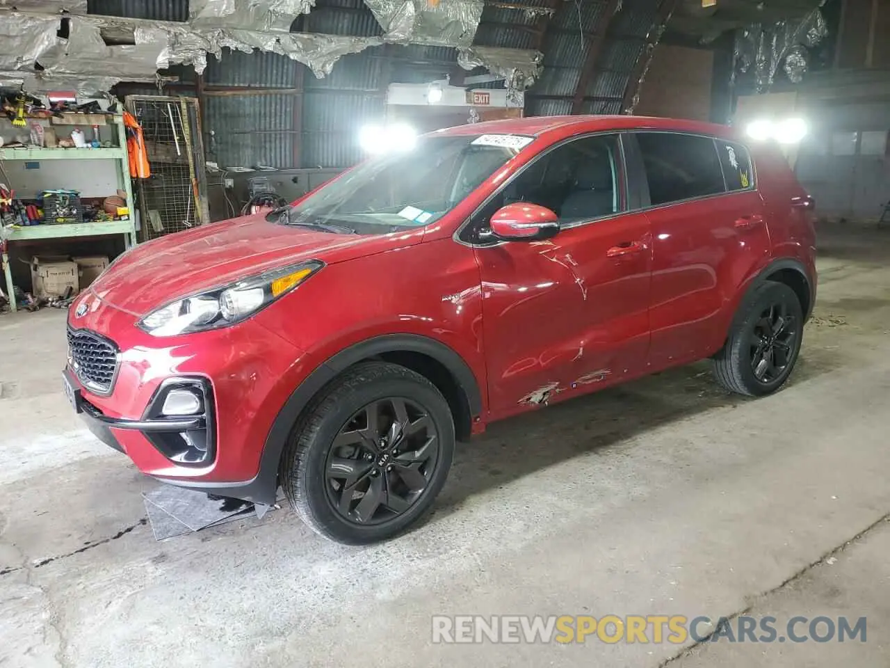 1 fotografías del automóvil dañado KNDPMCAC5N7959325 KIA SPORTAGE 2022