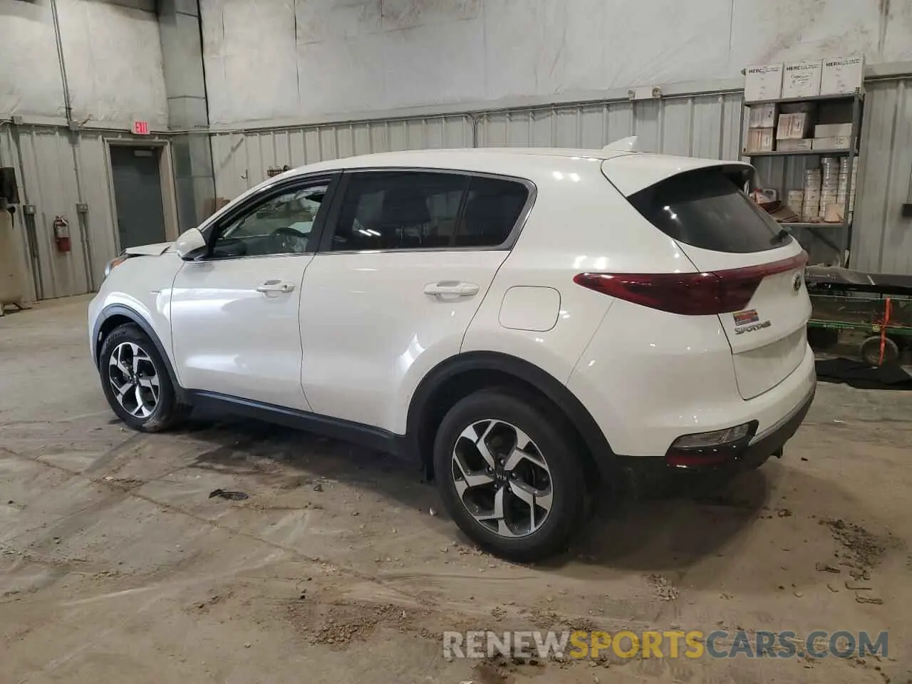 2 fotografías del automóvil dañado KNDPMCAC5N7991322 KIA SPORTAGE 2022