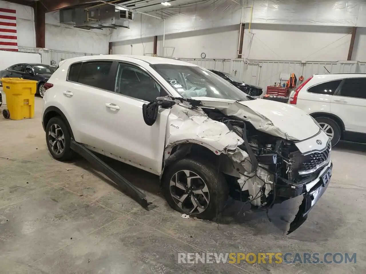 4 fotografías del automóvil dañado KNDPMCAC5N7991322 KIA SPORTAGE 2022