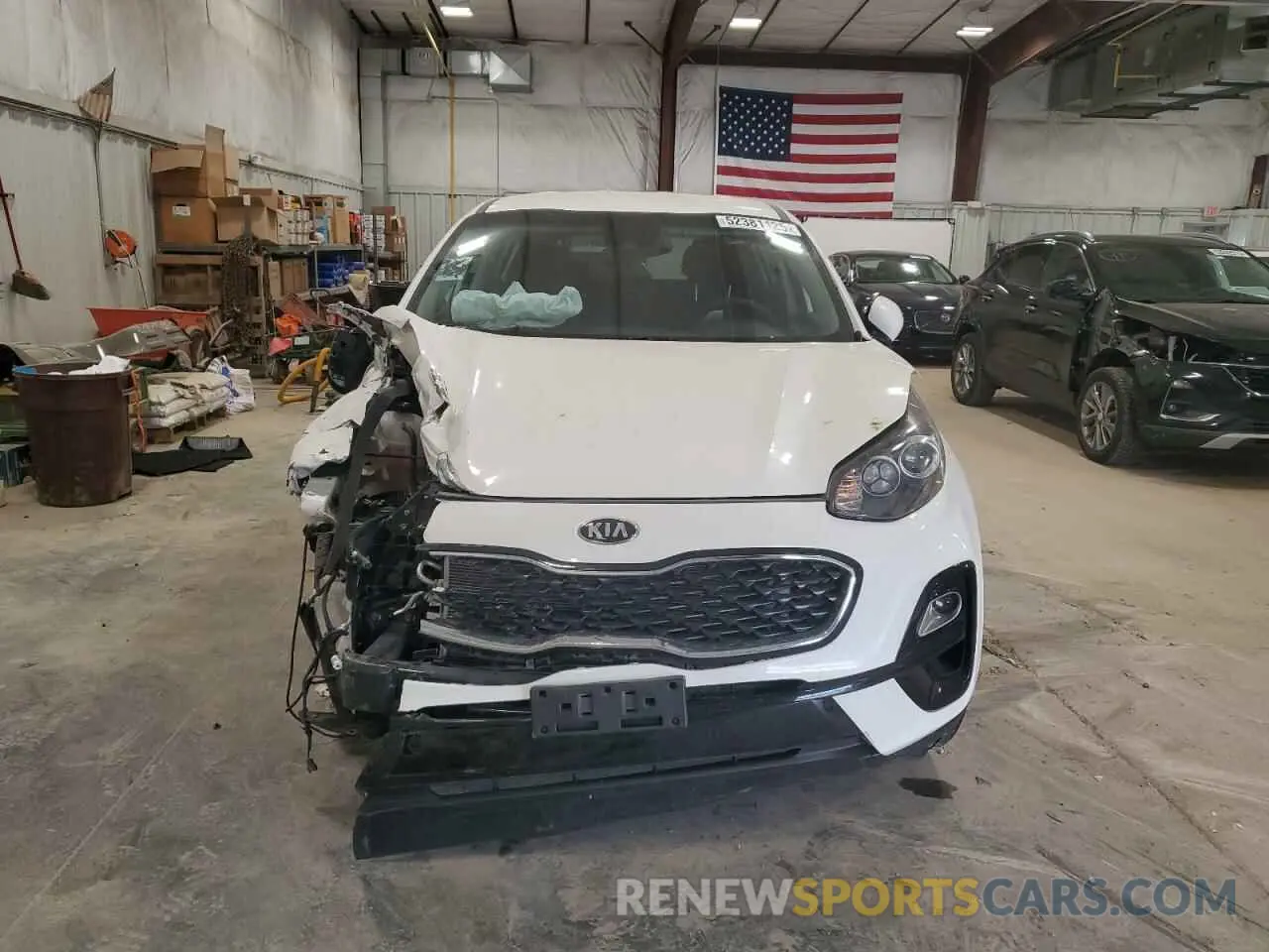 5 fotografías del automóvil dañado KNDPMCAC5N7991322 KIA SPORTAGE 2022