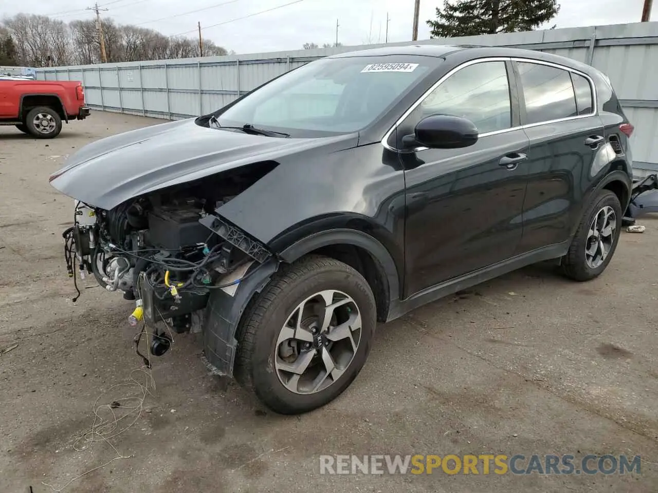 1 fotografías del automóvil dañado KNDPMCAC6N7007773 KIA SPORTAGE 2022