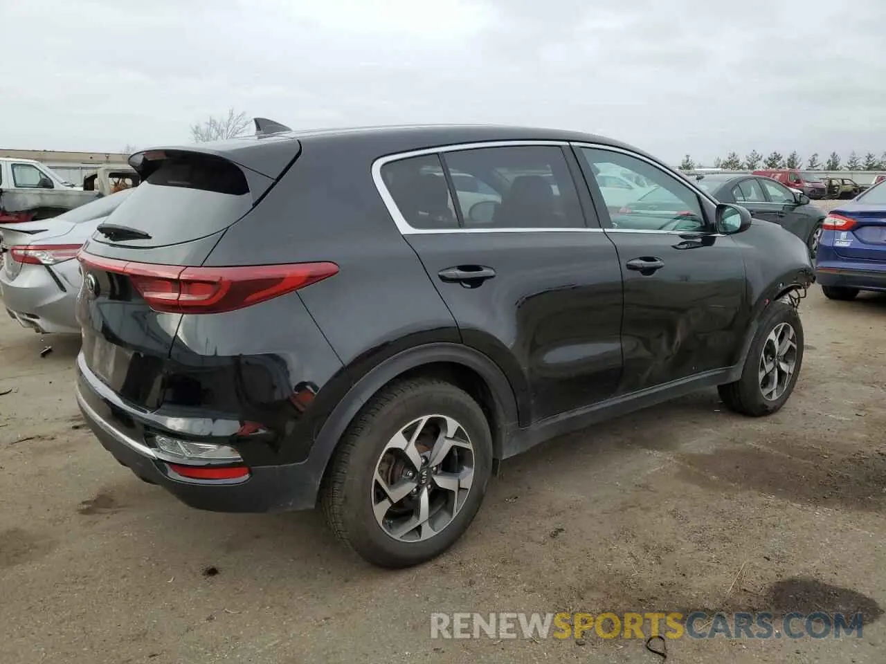 3 fotografías del automóvil dañado KNDPMCAC6N7007773 KIA SPORTAGE 2022