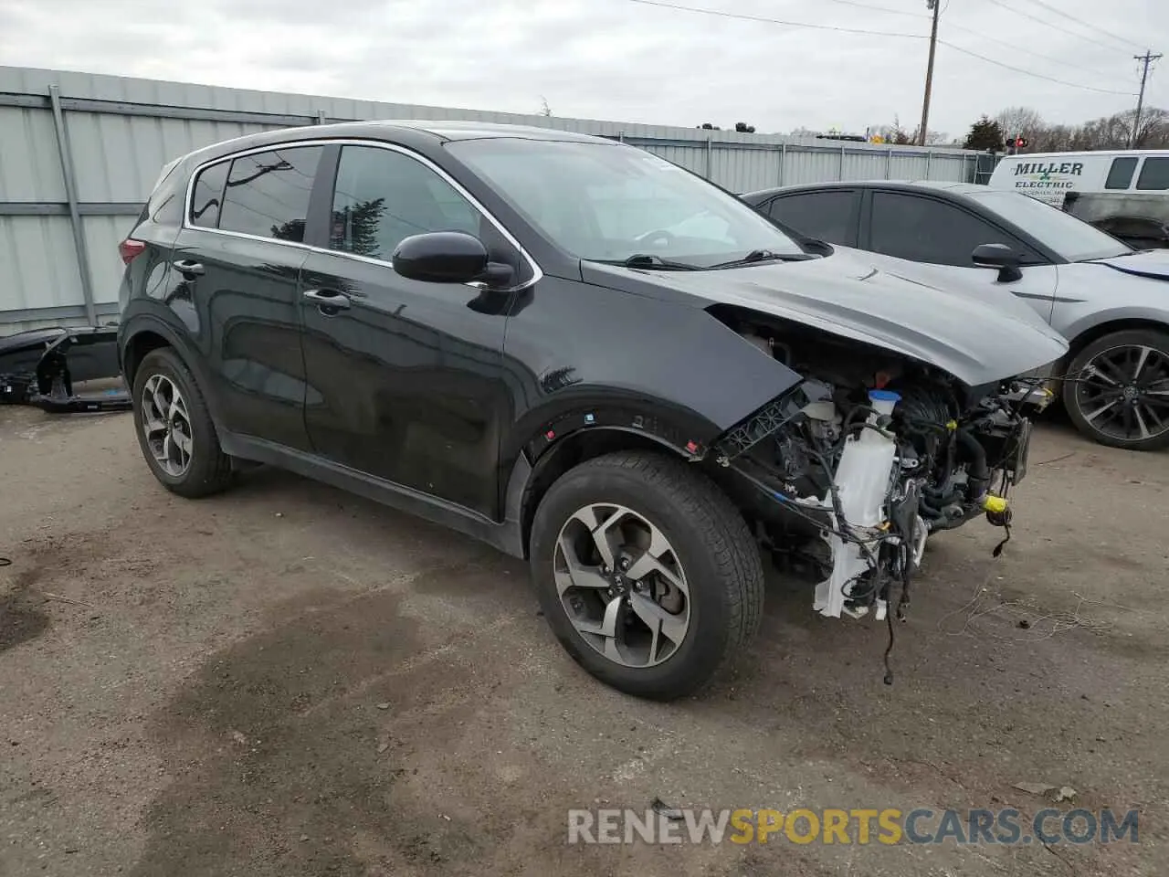 4 fotografías del automóvil dañado KNDPMCAC6N7007773 KIA SPORTAGE 2022