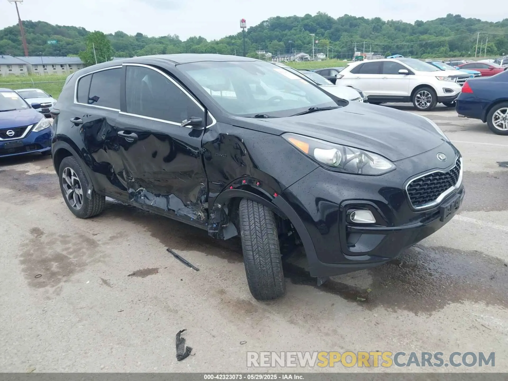 1 fotografías del automóvil dañado KNDPMCAC6N7019776 KIA SPORTAGE 2022
