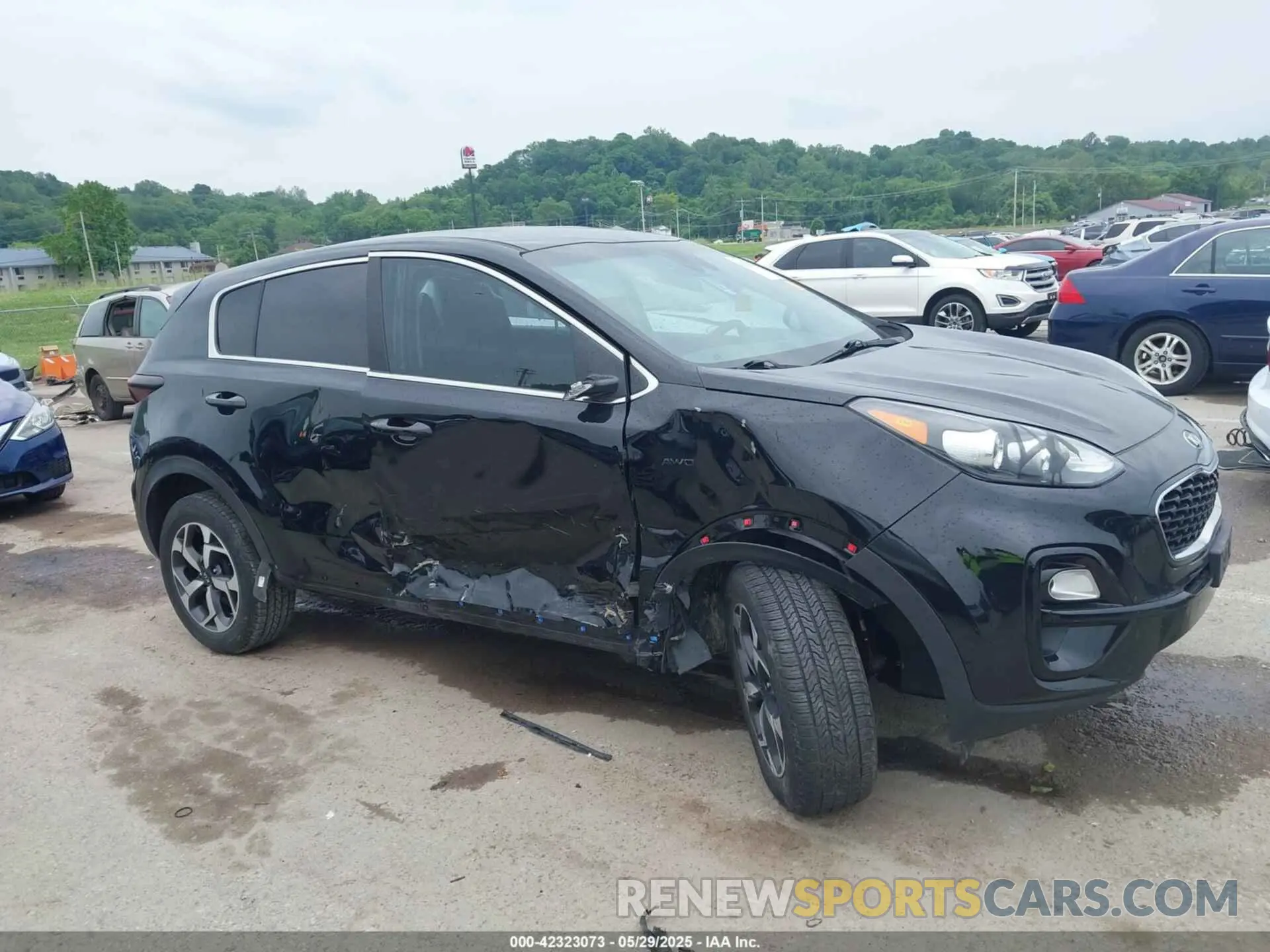 14 fotografías del automóvil dañado KNDPMCAC6N7019776 KIA SPORTAGE 2022