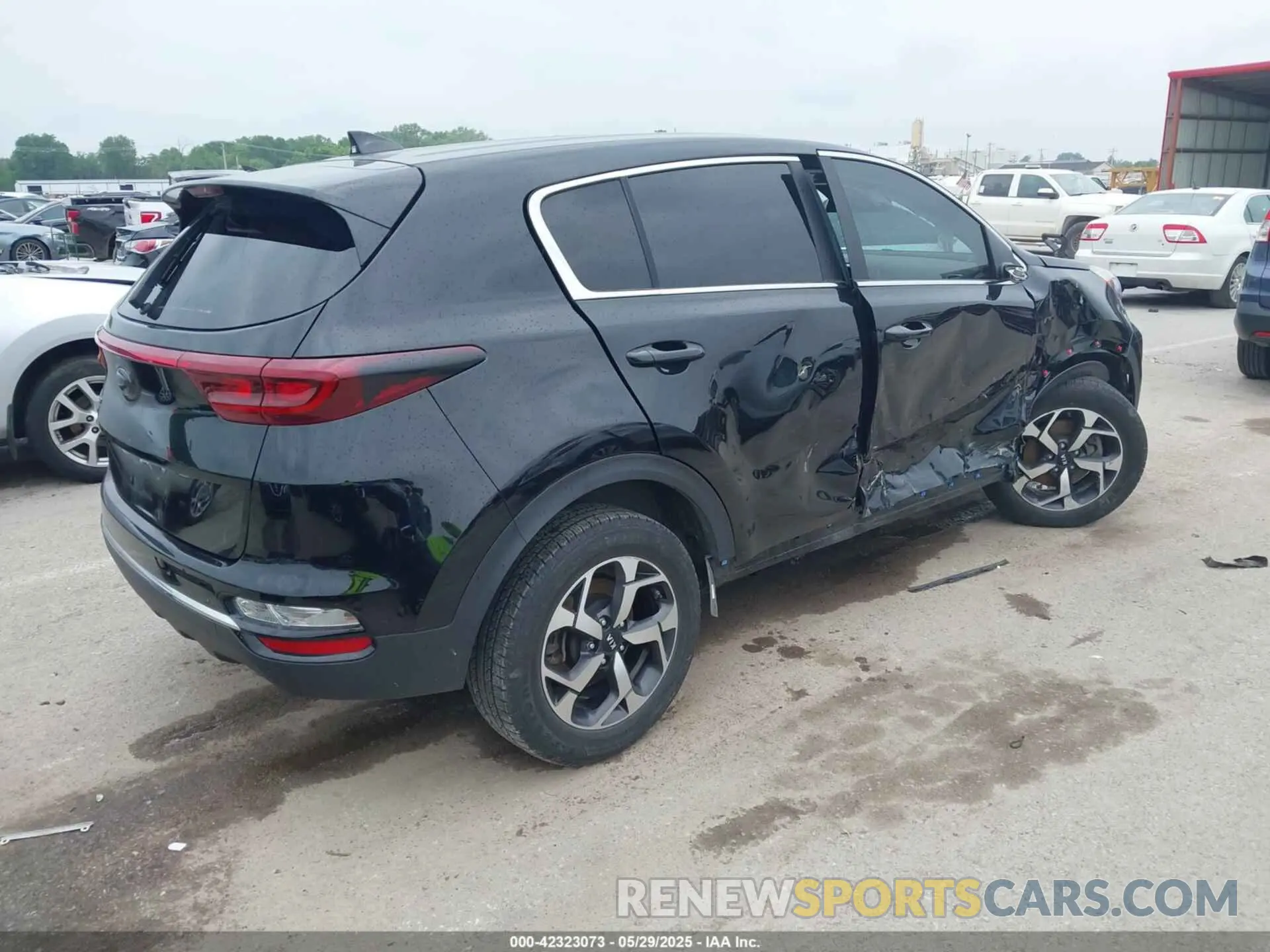 4 fotografías del automóvil dañado KNDPMCAC6N7019776 KIA SPORTAGE 2022