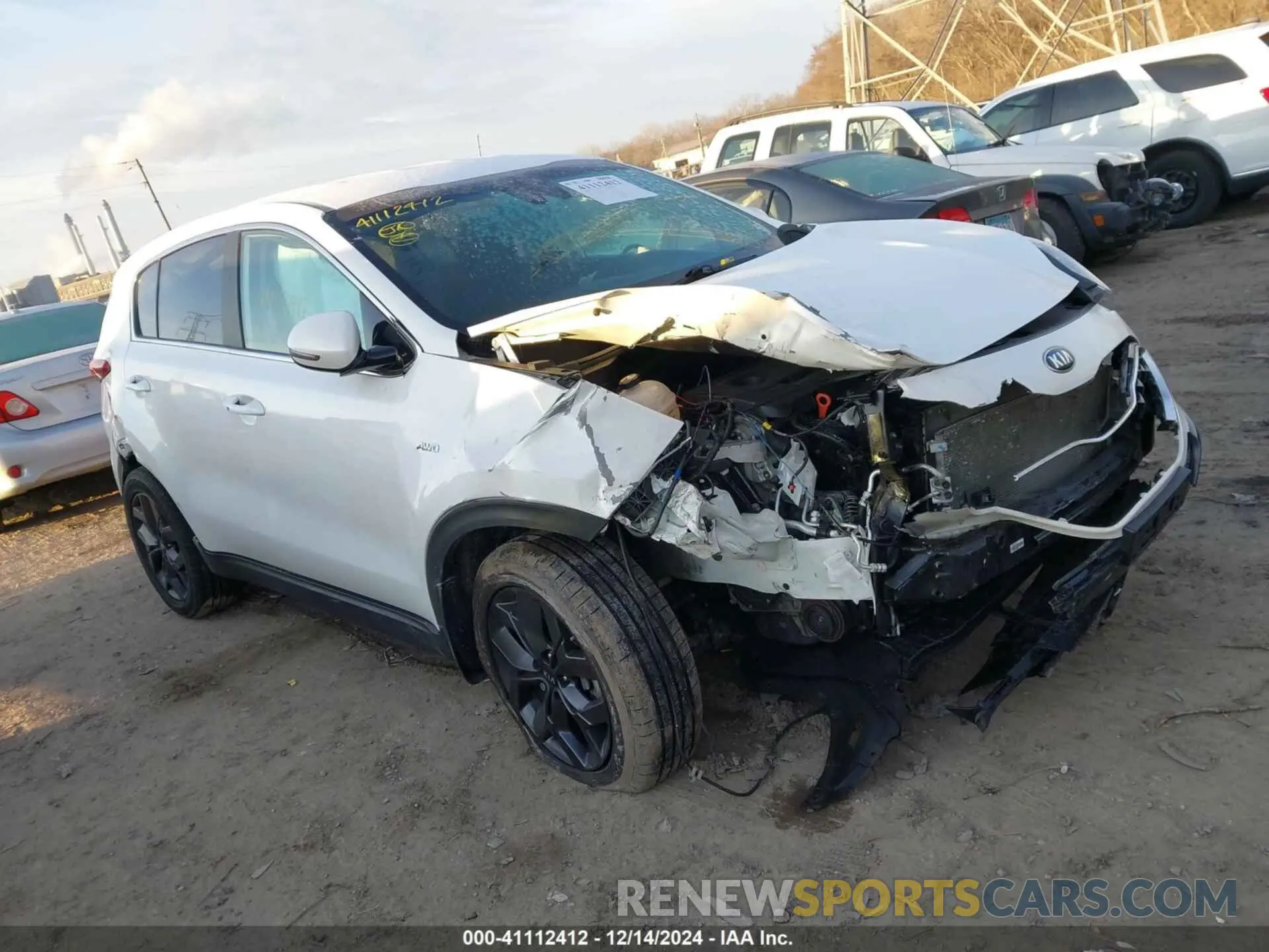 1 fotografías del automóvil dañado KNDPMCAC6N7961486 KIA SPORTAGE 2022