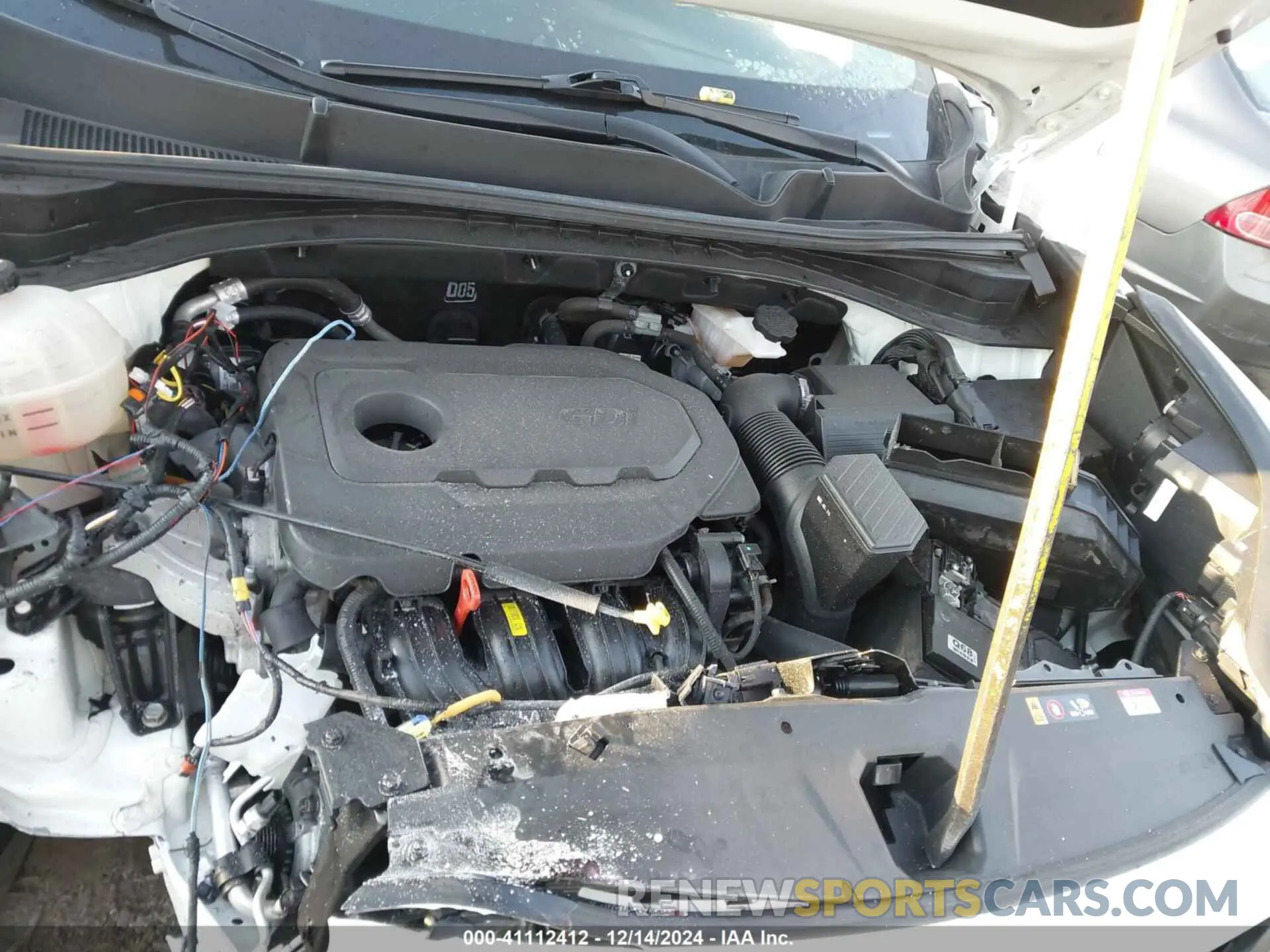 10 fotografías del automóvil dañado KNDPMCAC6N7961486 KIA SPORTAGE 2022