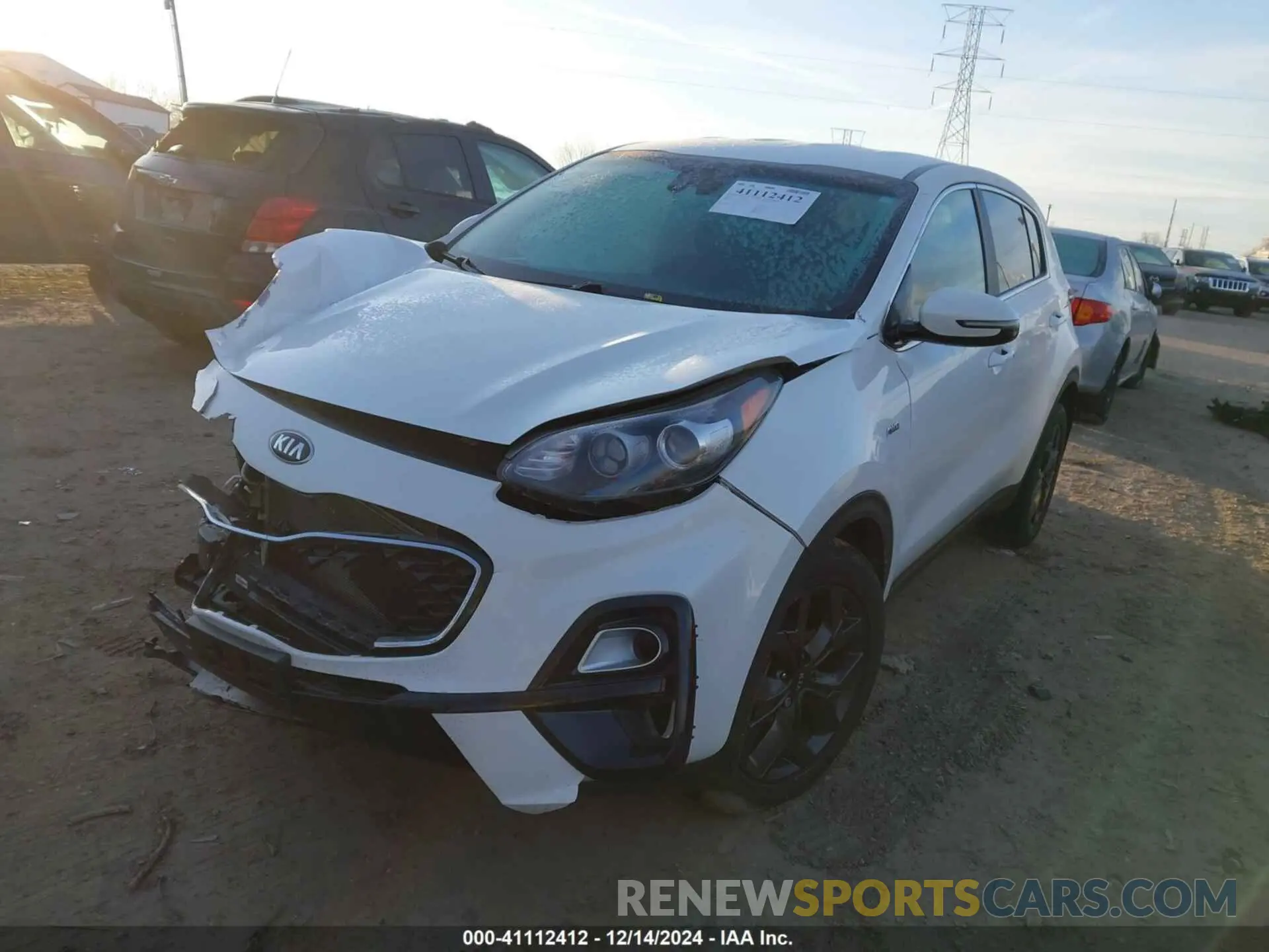 2 fotografías del automóvil dañado KNDPMCAC6N7961486 KIA SPORTAGE 2022