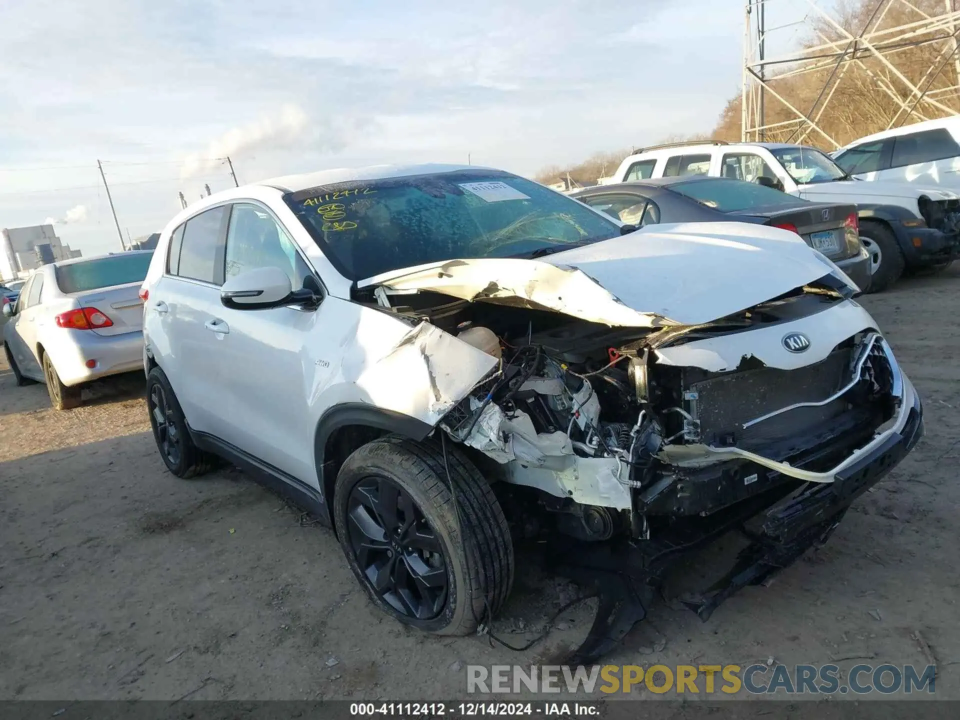 6 fotografías del automóvil dañado KNDPMCAC6N7961486 KIA SPORTAGE 2022