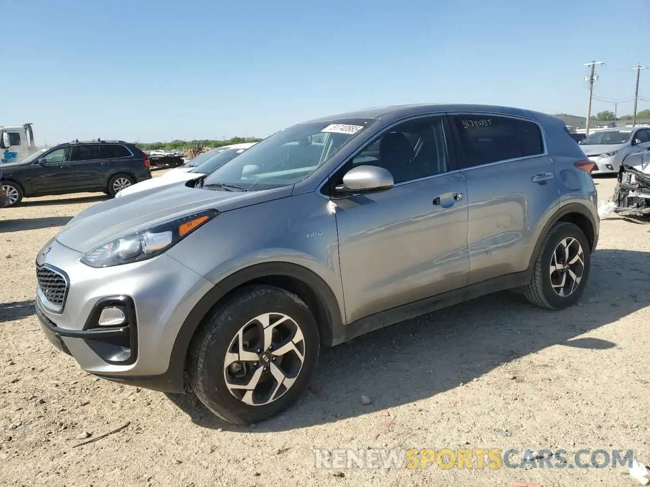 1 fotografías del automóvil dañado KNDPMCAC6N7971113 KIA SPORTAGE 2022
