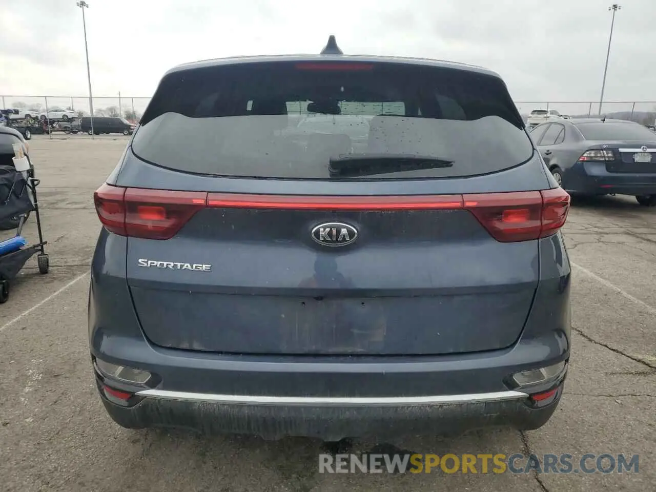 6 fotografías del automóvil dañado KNDPMCAC6N7973427 KIA SPORTAGE 2022