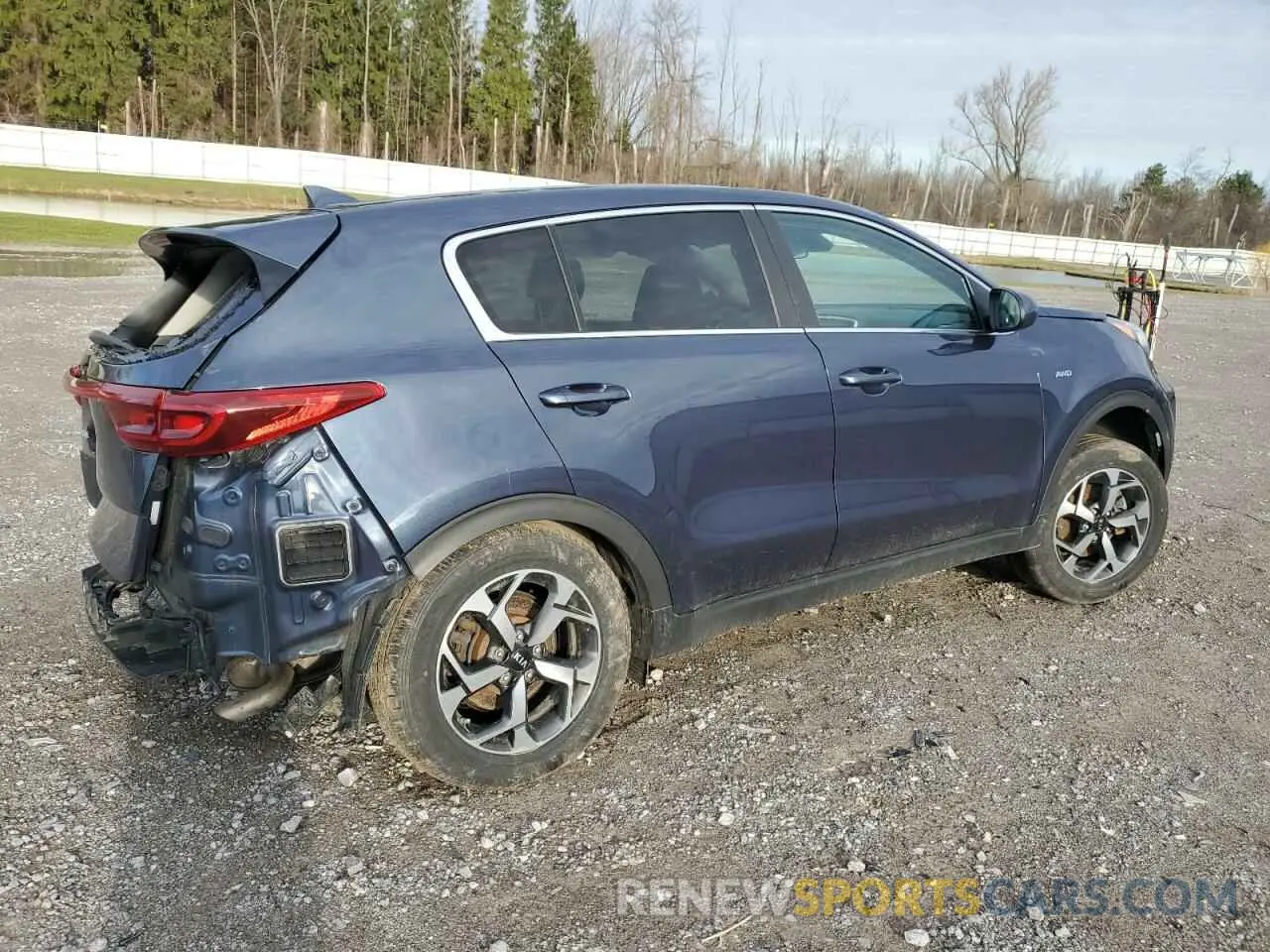 3 fotografías del automóvil dañado KNDPMCAC6N7982886 KIA SPORTAGE 2022