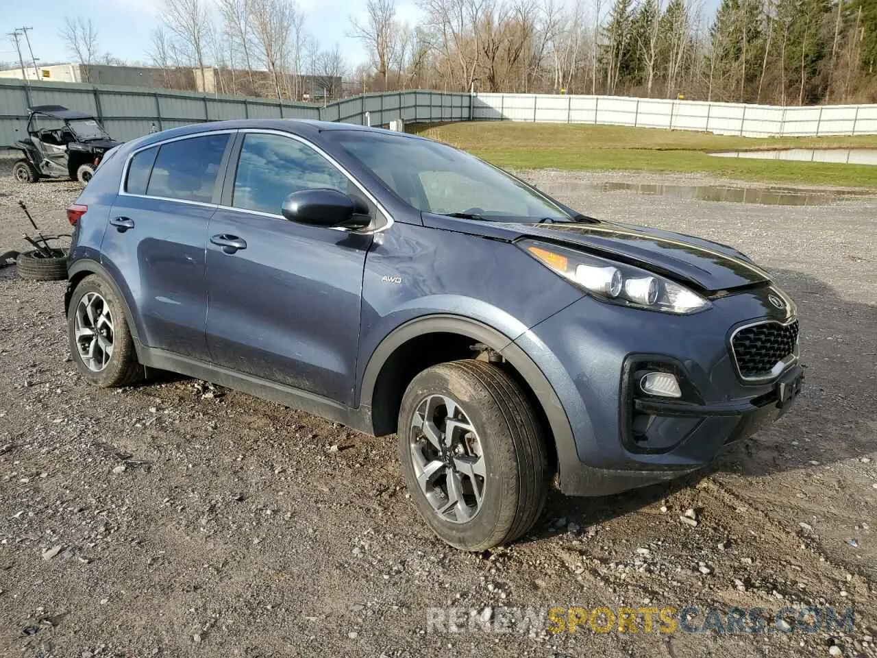4 fotografías del automóvil dañado KNDPMCAC6N7982886 KIA SPORTAGE 2022