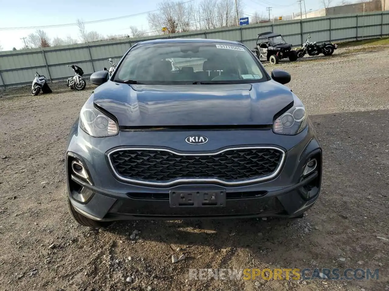 5 fotografías del automóvil dañado KNDPMCAC6N7982886 KIA SPORTAGE 2022