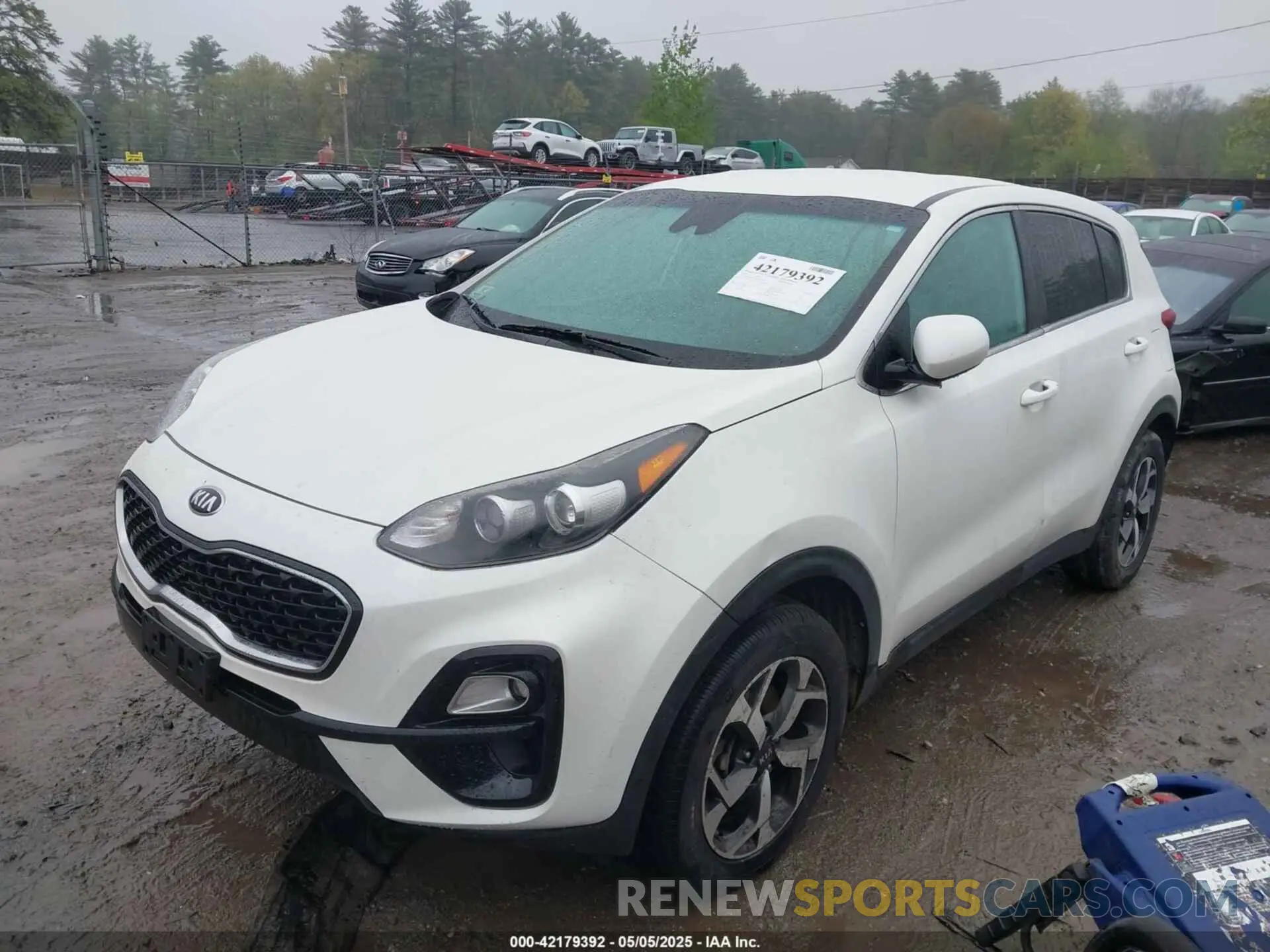 2 fotografías del automóvil dañado KNDPMCAC7N7008656 KIA SPORTAGE 2022