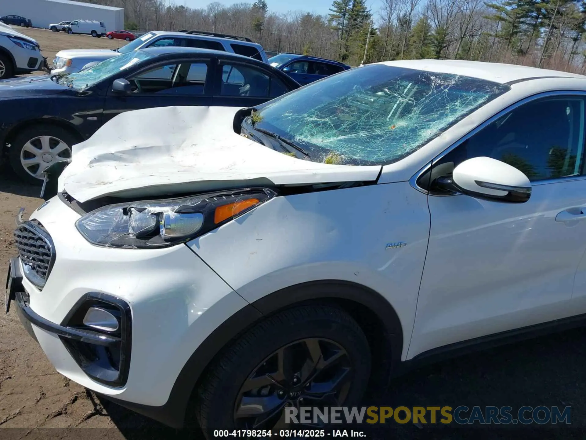 17 fotografías del automóvil dañado KNDPMCAC7N7025277 KIA SPORTAGE 2022