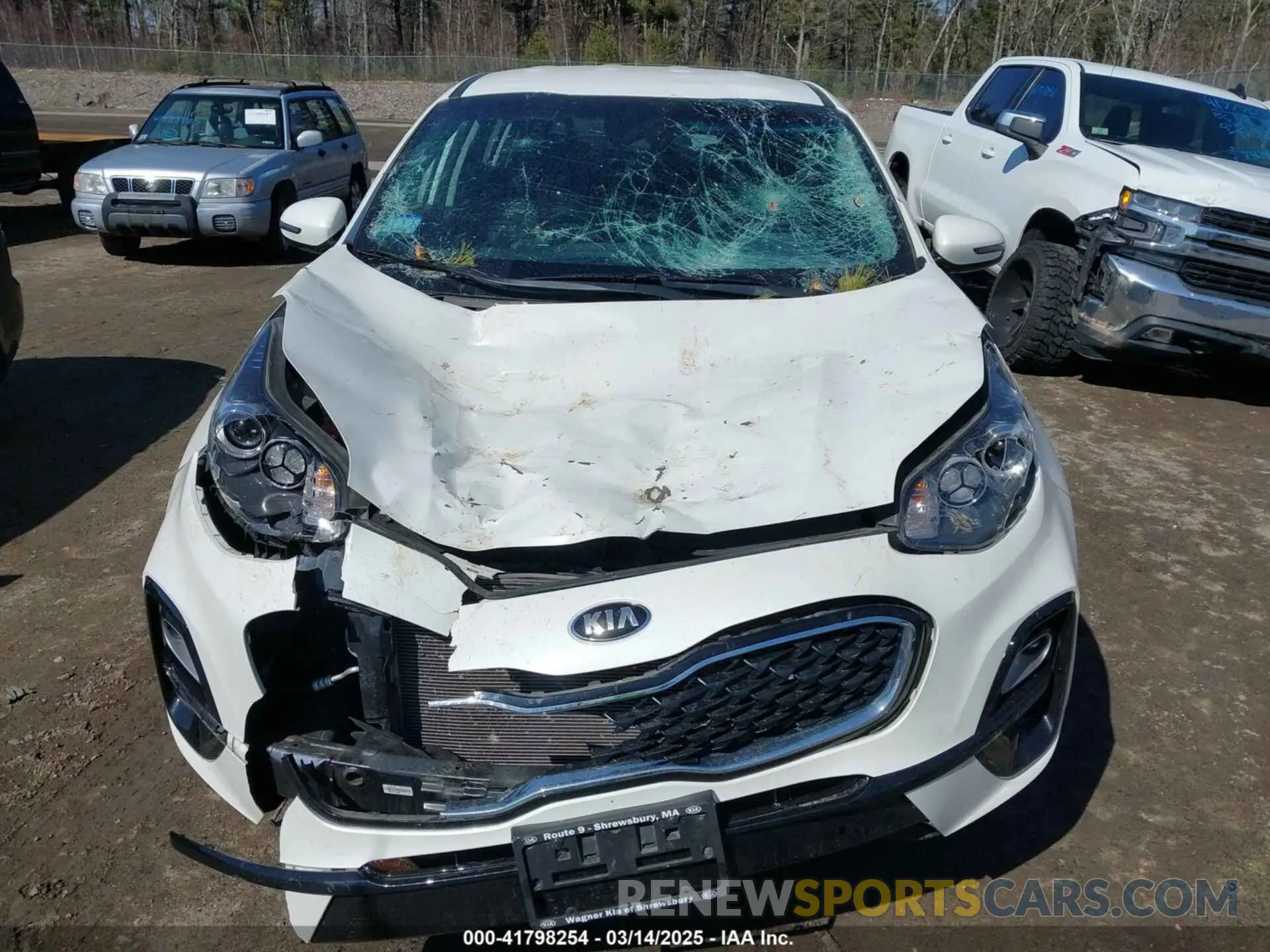 6 fotografías del automóvil dañado KNDPMCAC7N7025277 KIA SPORTAGE 2022