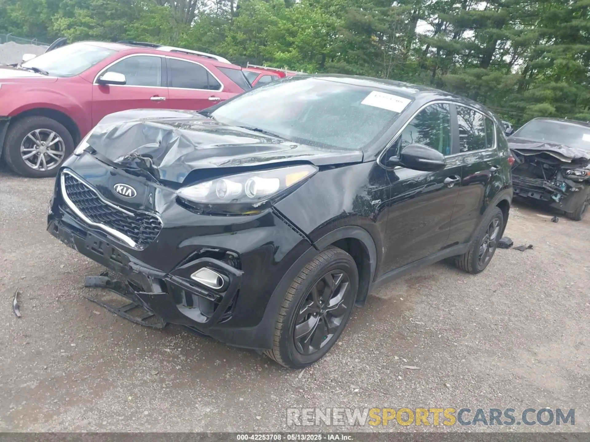 2 fotografías del automóvil dañado KNDPMCAC7N7026350 KIA SPORTAGE 2022