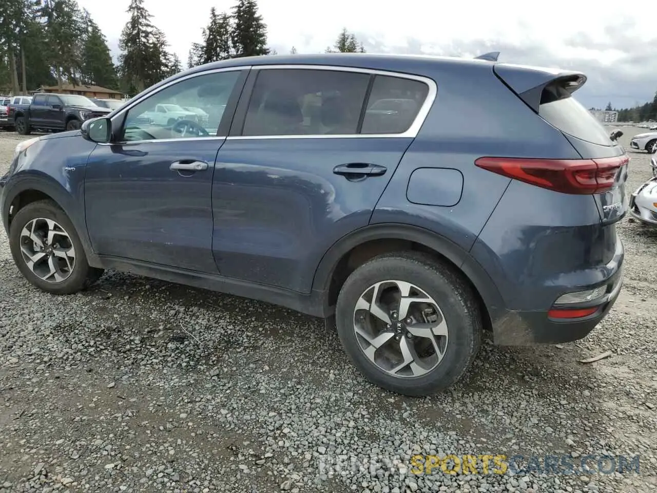 2 fotografías del automóvil dañado KNDPMCAC7N7949797 KIA SPORTAGE 2022