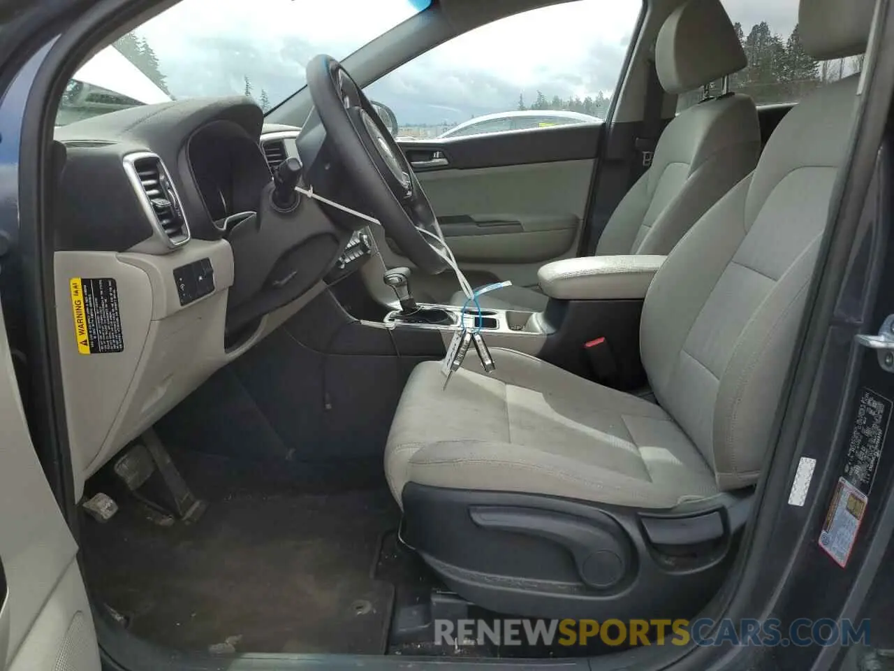 7 fotografías del automóvil dañado KNDPMCAC7N7949797 KIA SPORTAGE 2022
