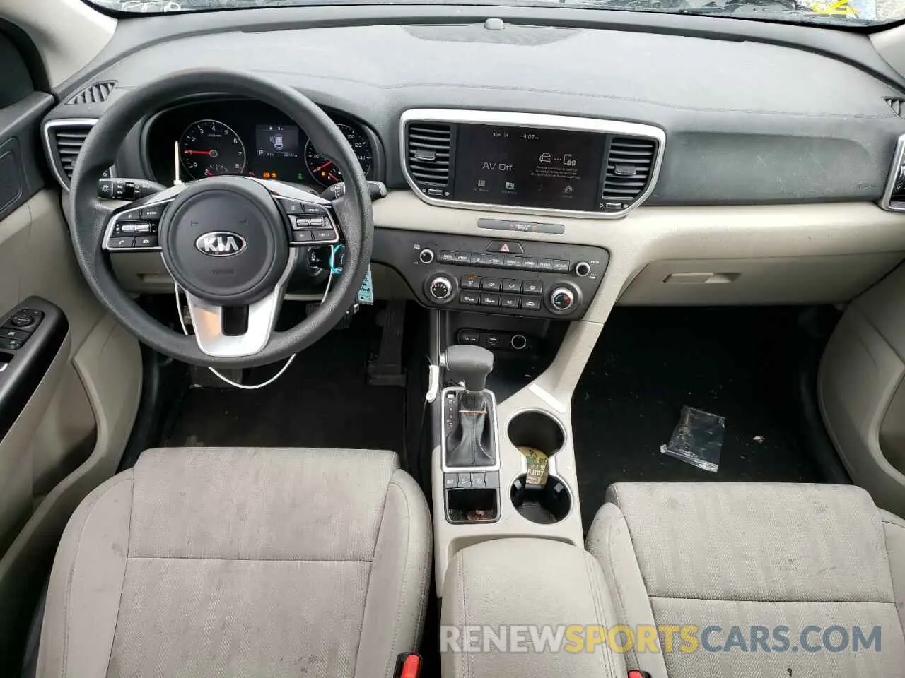 8 fotografías del automóvil dañado KNDPMCAC7N7949797 KIA SPORTAGE 2022