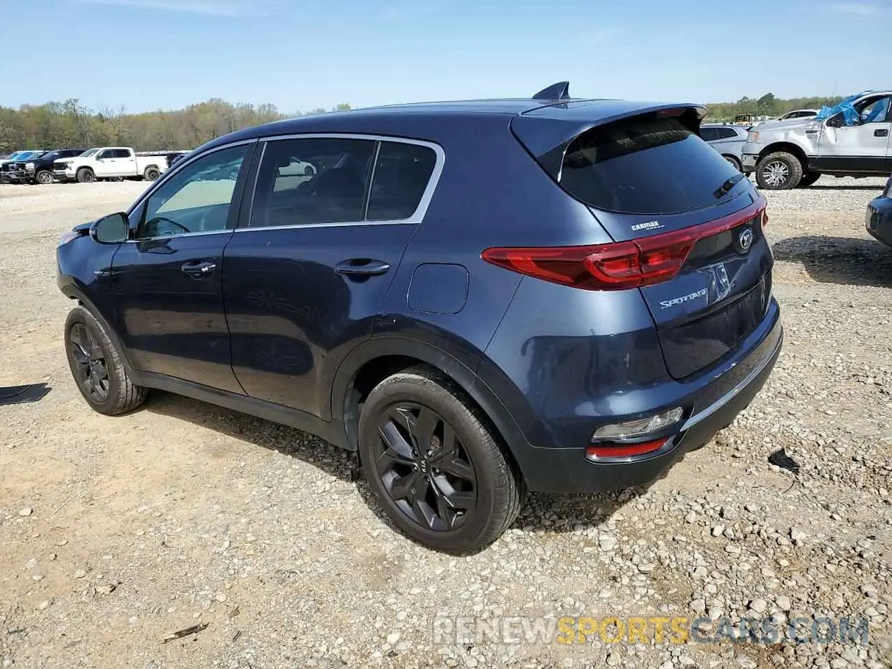 2 fotografías del automóvil dañado KNDPMCAC7N7957785 KIA SPORTAGE 2022