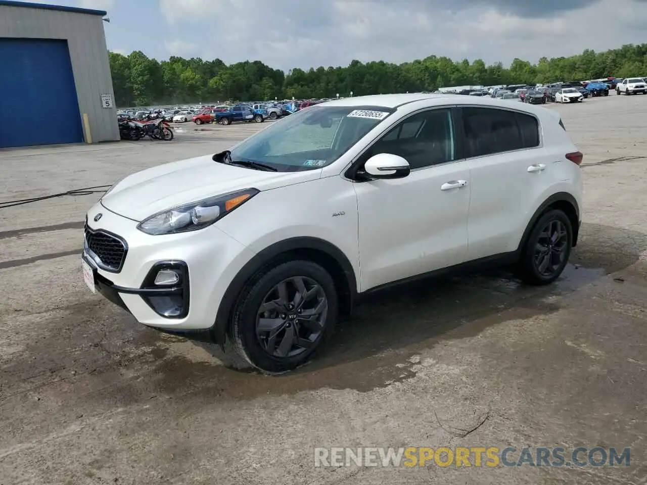 1 fotografías del automóvil dañado KNDPMCAC7N7978152 KIA SPORTAGE 2022