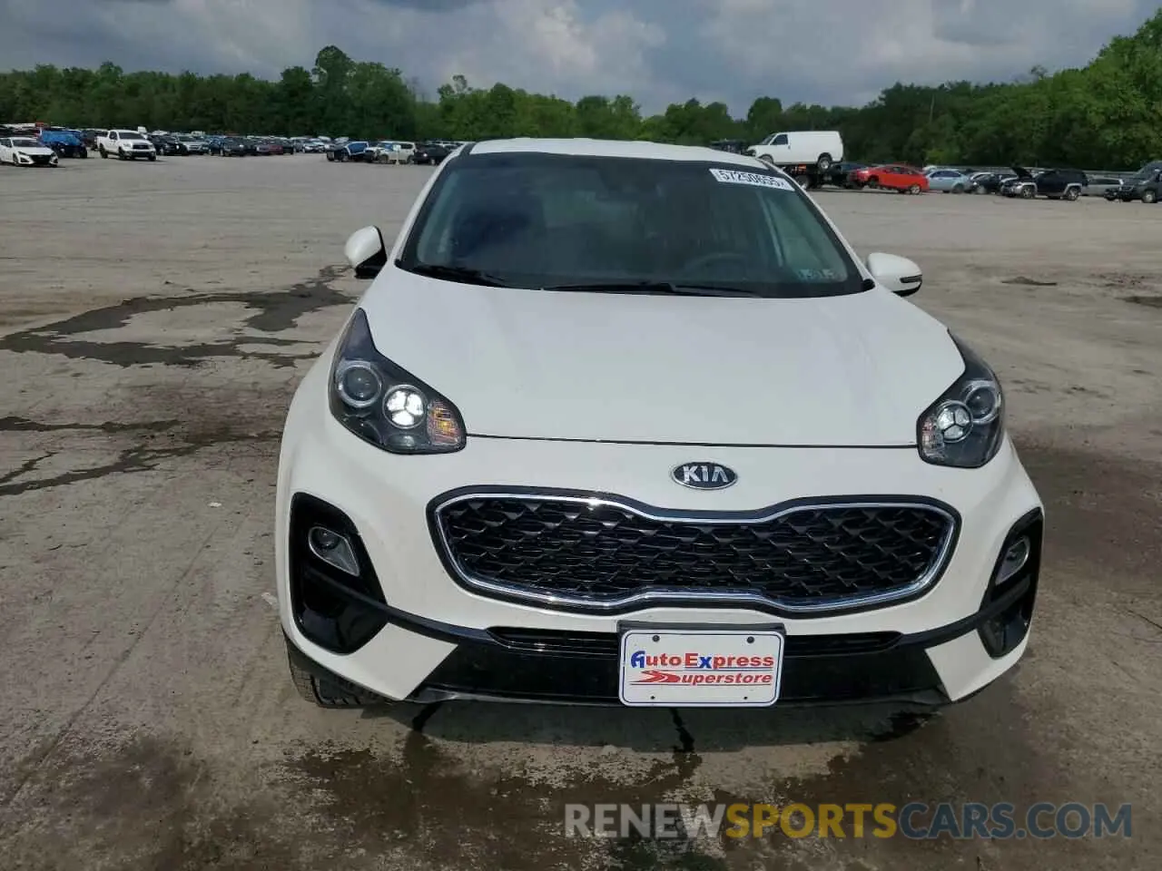 5 fotografías del automóvil dañado KNDPMCAC7N7978152 KIA SPORTAGE 2022