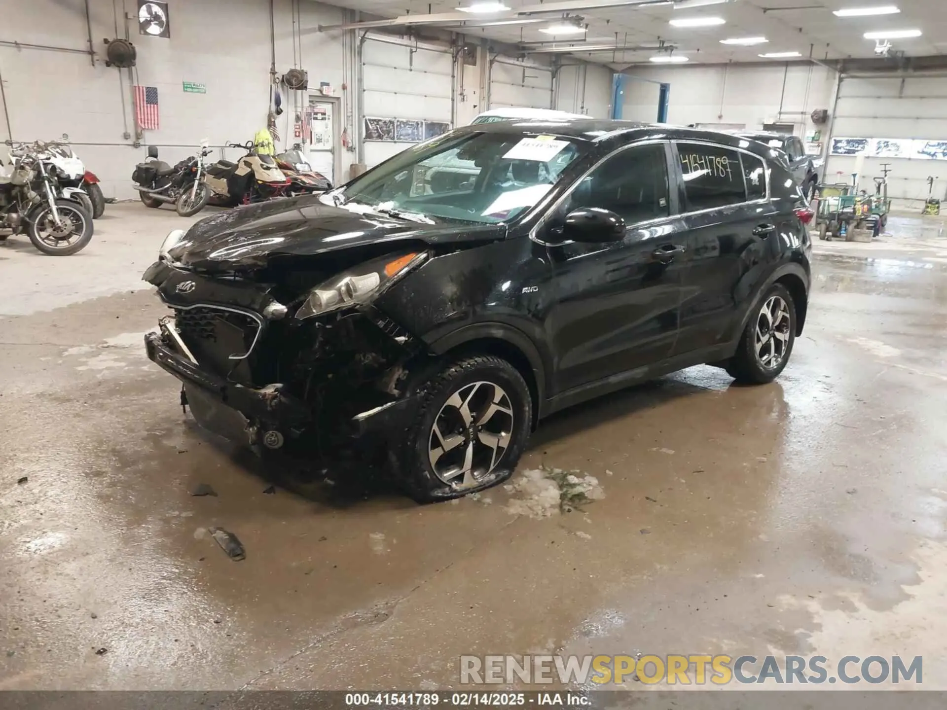 2 fotografías del automóvil dañado KNDPMCAC7N7999941 KIA SPORTAGE 2022