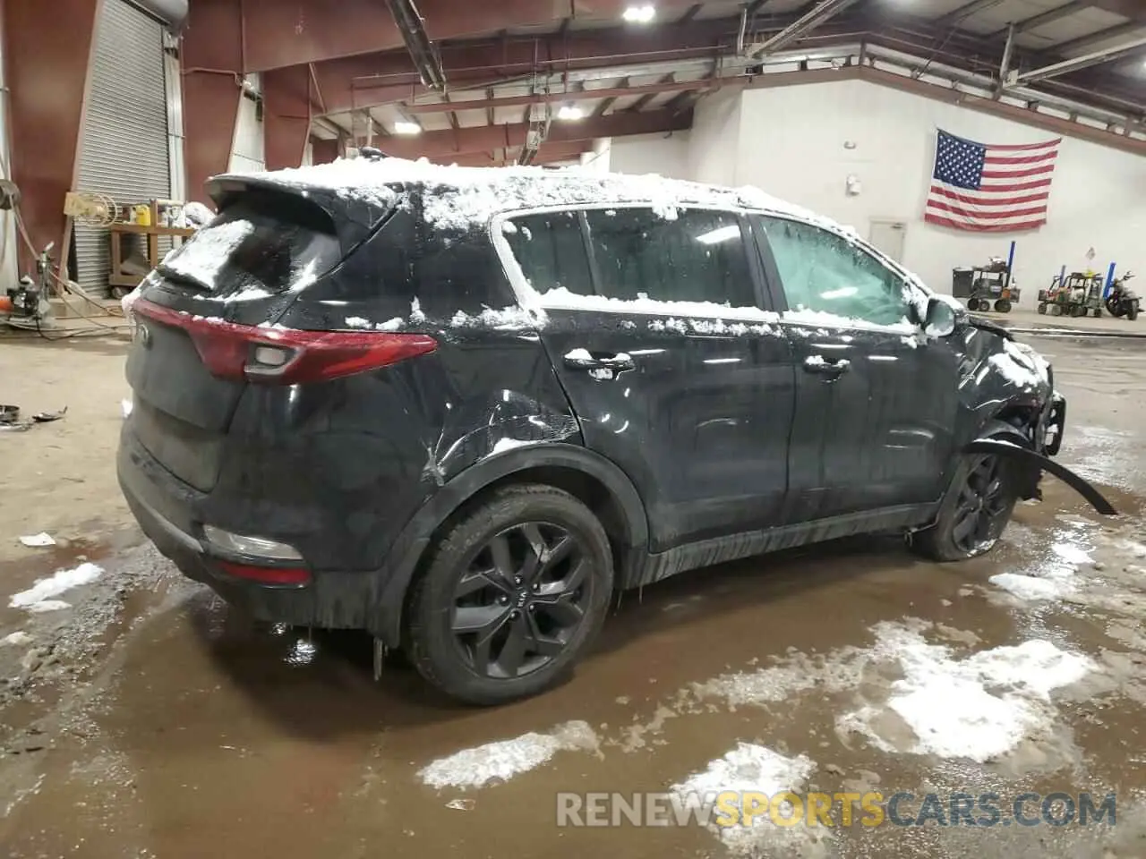 3 fotografías del automóvil dañado KNDPMCAC8N7002736 KIA SPORTAGE 2022