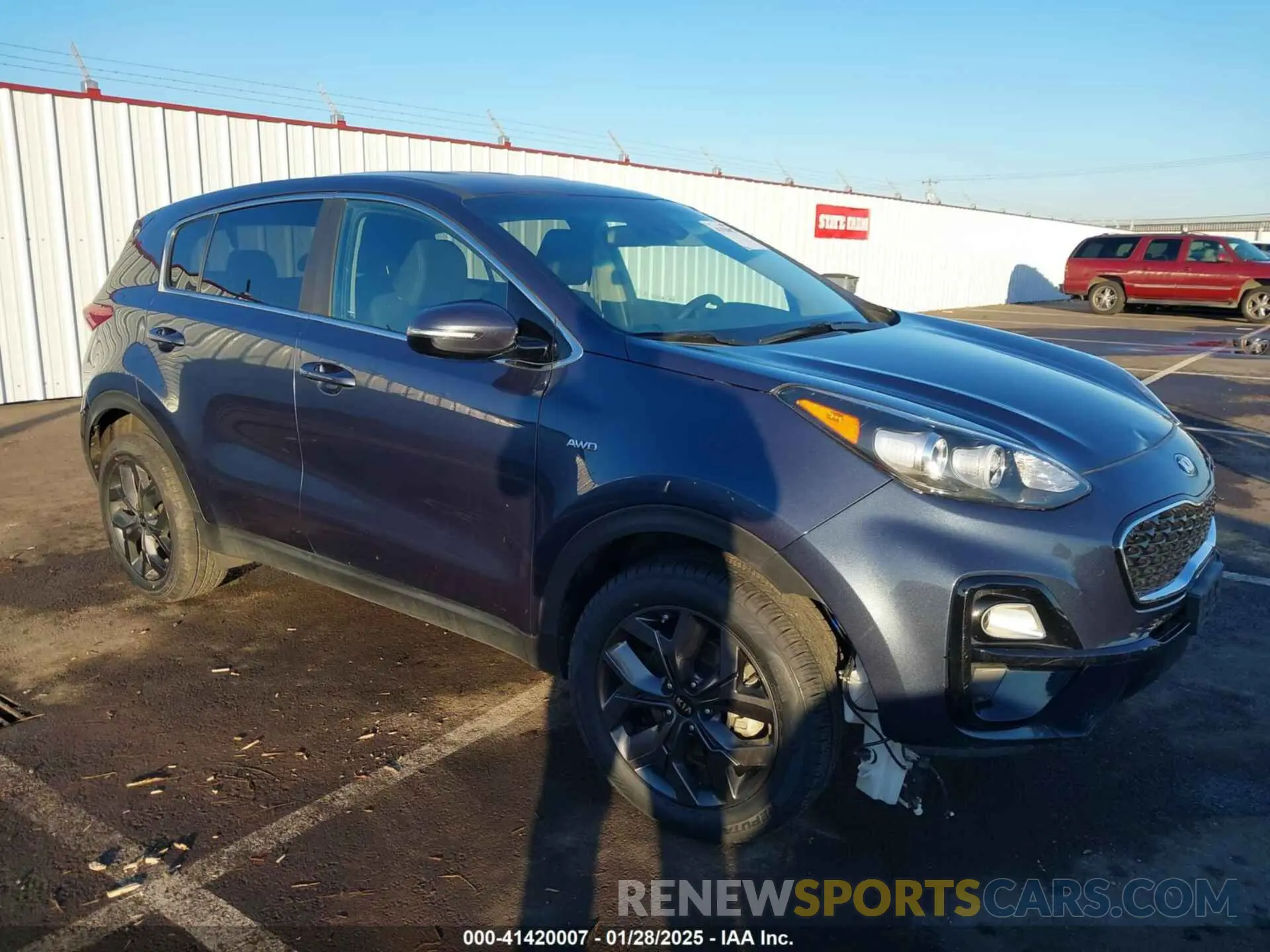 1 fotografías del automóvil dañado KNDPMCAC8N7021819 KIA SPORTAGE 2022