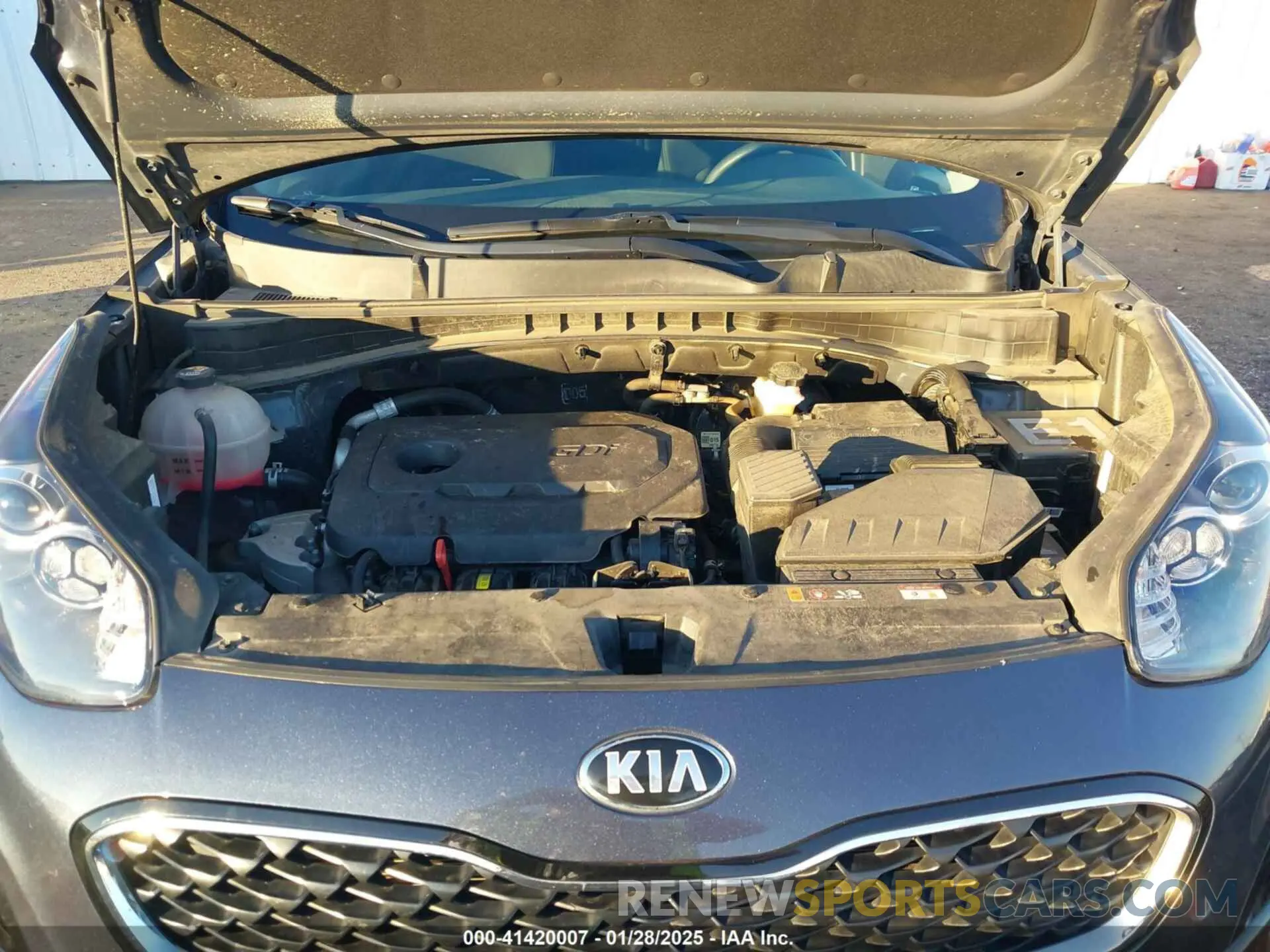 10 fotografías del automóvil dañado KNDPMCAC8N7021819 KIA SPORTAGE 2022