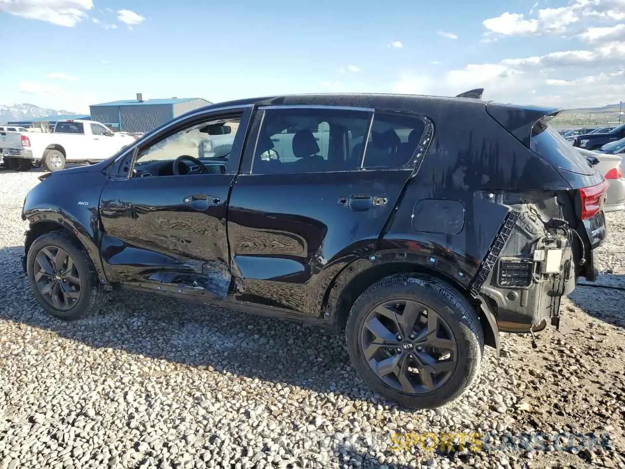 2 fotografías del automóvil dañado KNDPMCAC8N7955575 KIA SPORTAGE 2022
