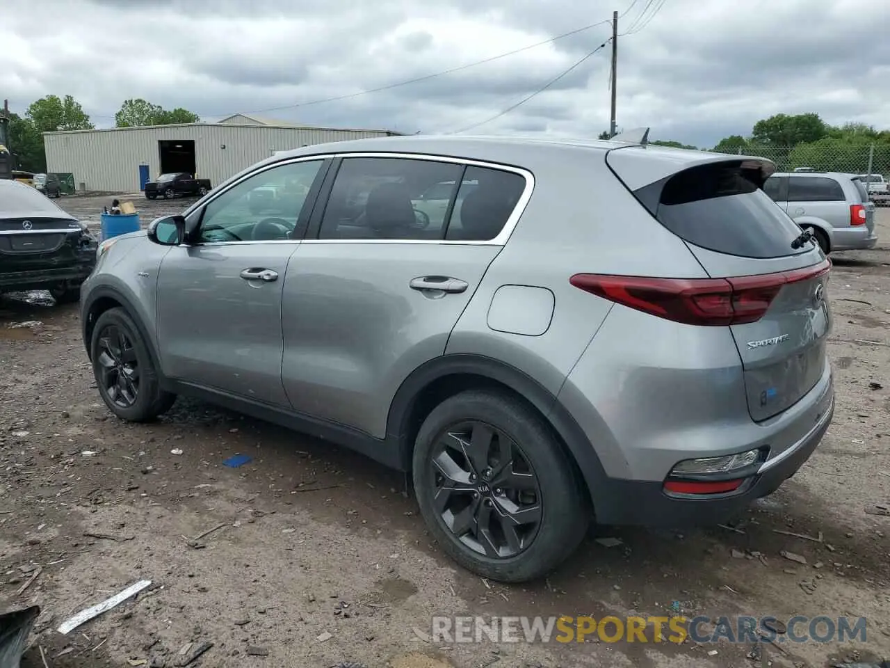2 fotografías del automóvil dañado KNDPMCAC8N7960825 KIA SPORTAGE 2022