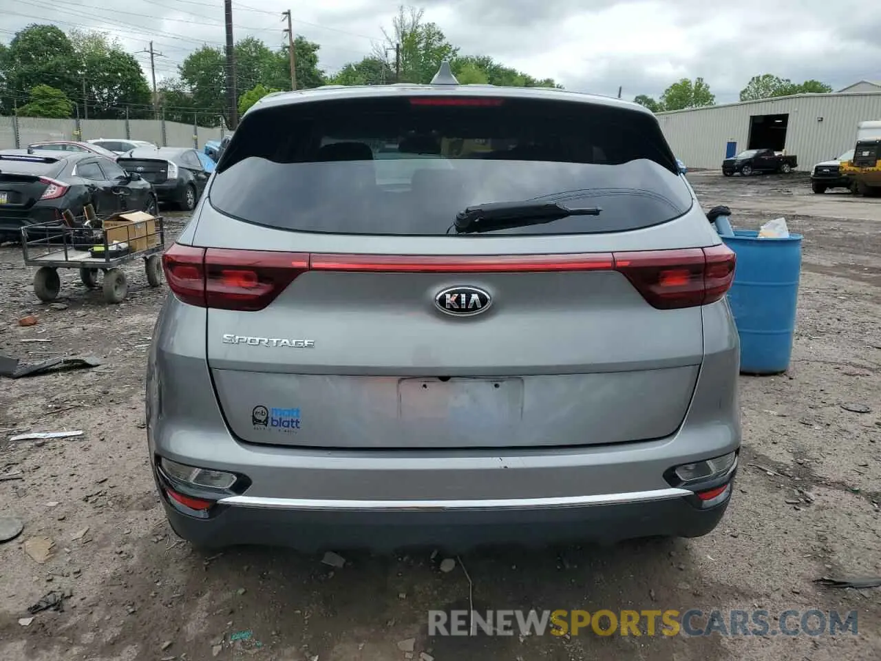 6 fotografías del automóvil dañado KNDPMCAC8N7960825 KIA SPORTAGE 2022