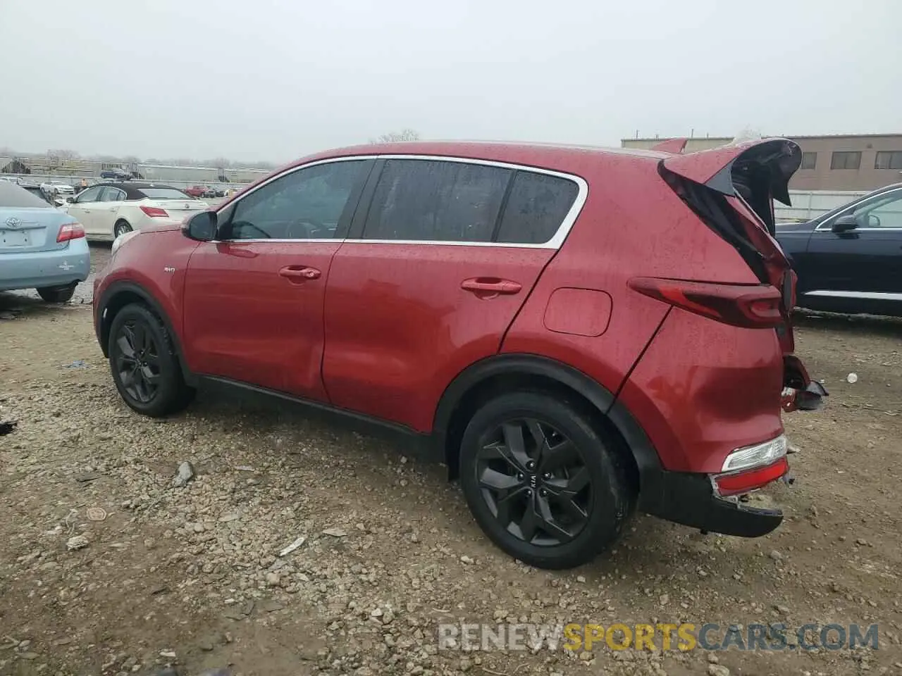 2 fotografías del automóvil dañado KNDPMCAC8N7962087 KIA SPORTAGE 2022