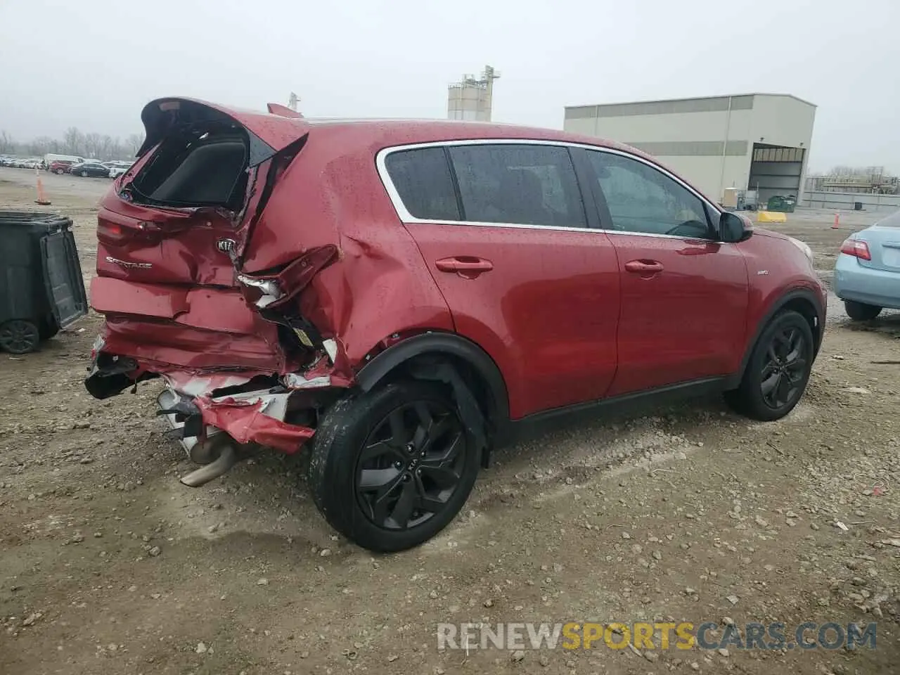 3 fotografías del automóvil dañado KNDPMCAC8N7962087 KIA SPORTAGE 2022