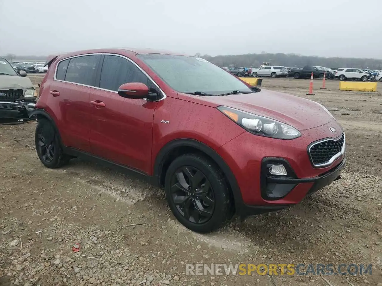 4 fotografías del automóvil dañado KNDPMCAC8N7962087 KIA SPORTAGE 2022