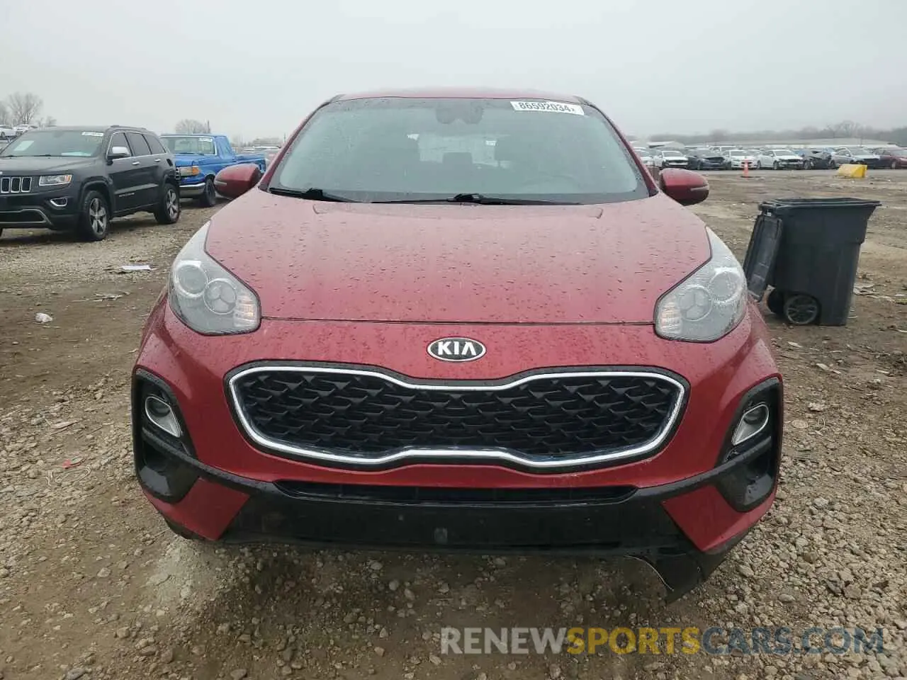 5 fotografías del automóvil dañado KNDPMCAC8N7962087 KIA SPORTAGE 2022