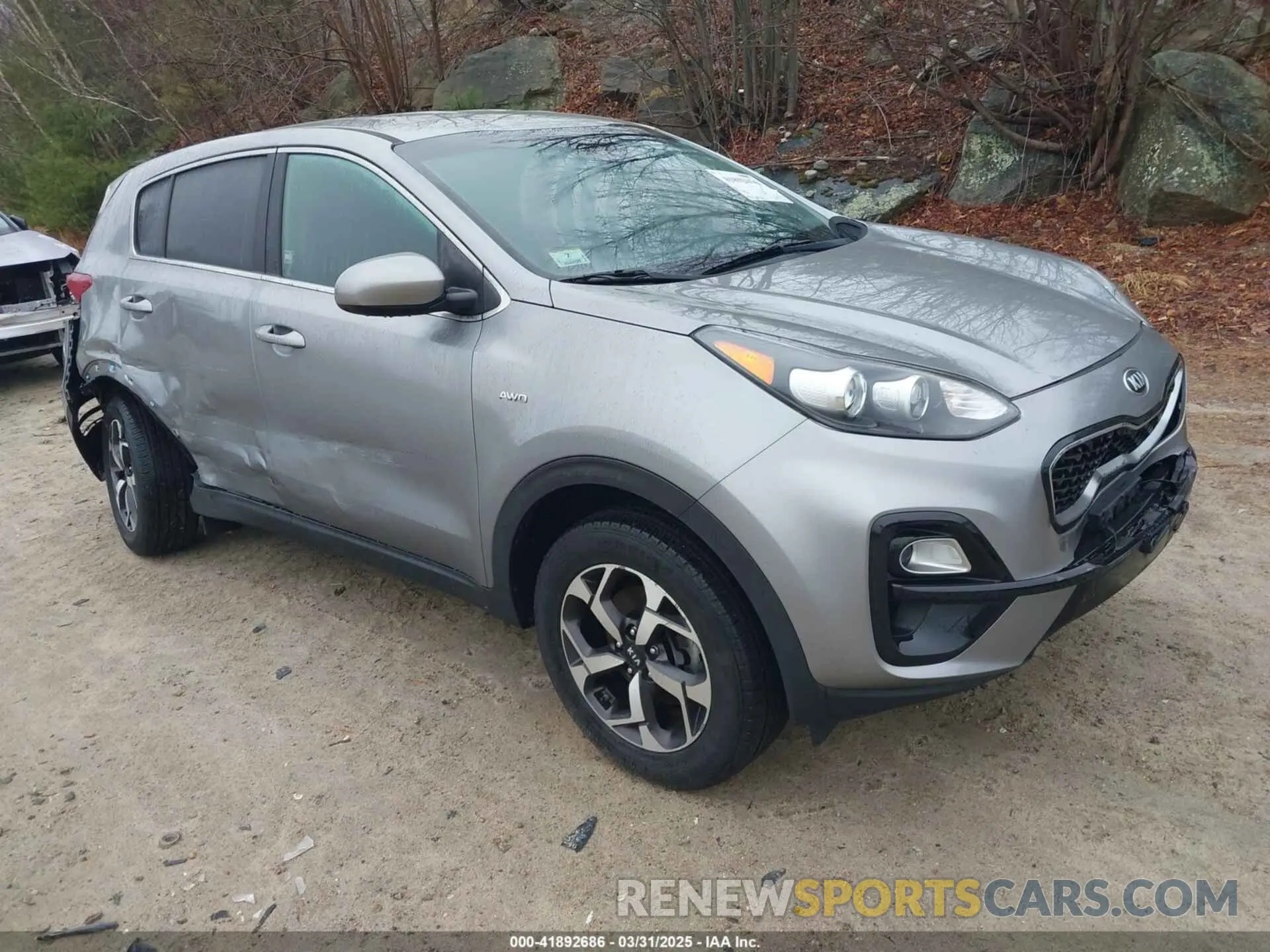 1 fotografías del automóvil dañado KNDPMCAC9N7954564 KIA SPORTAGE 2022