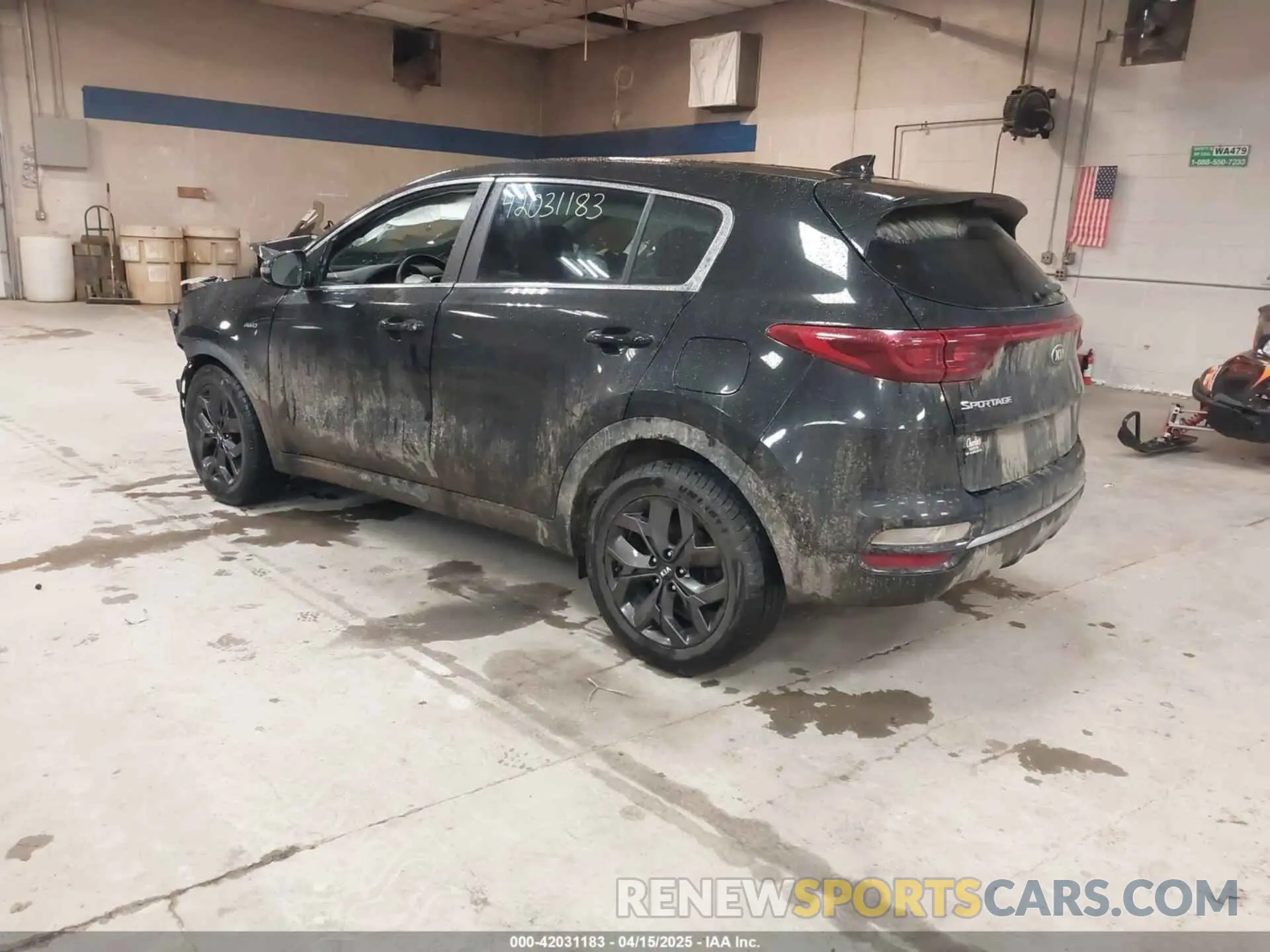 3 fotografías del automóvil dañado KNDPMCACXN7002186 KIA SPORTAGE 2022
