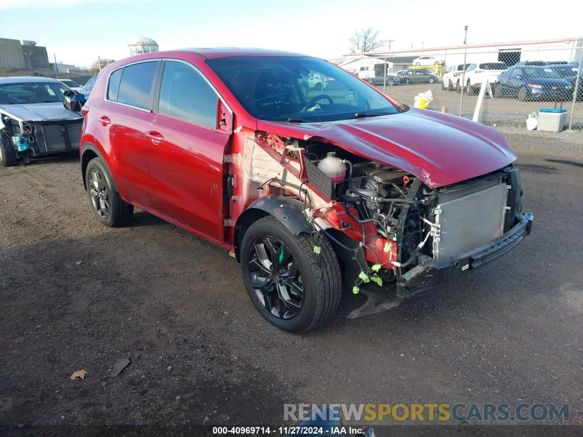 1 fotografías del automóvil dañado KNDPMCACXN7026620 KIA SPORTAGE 2022