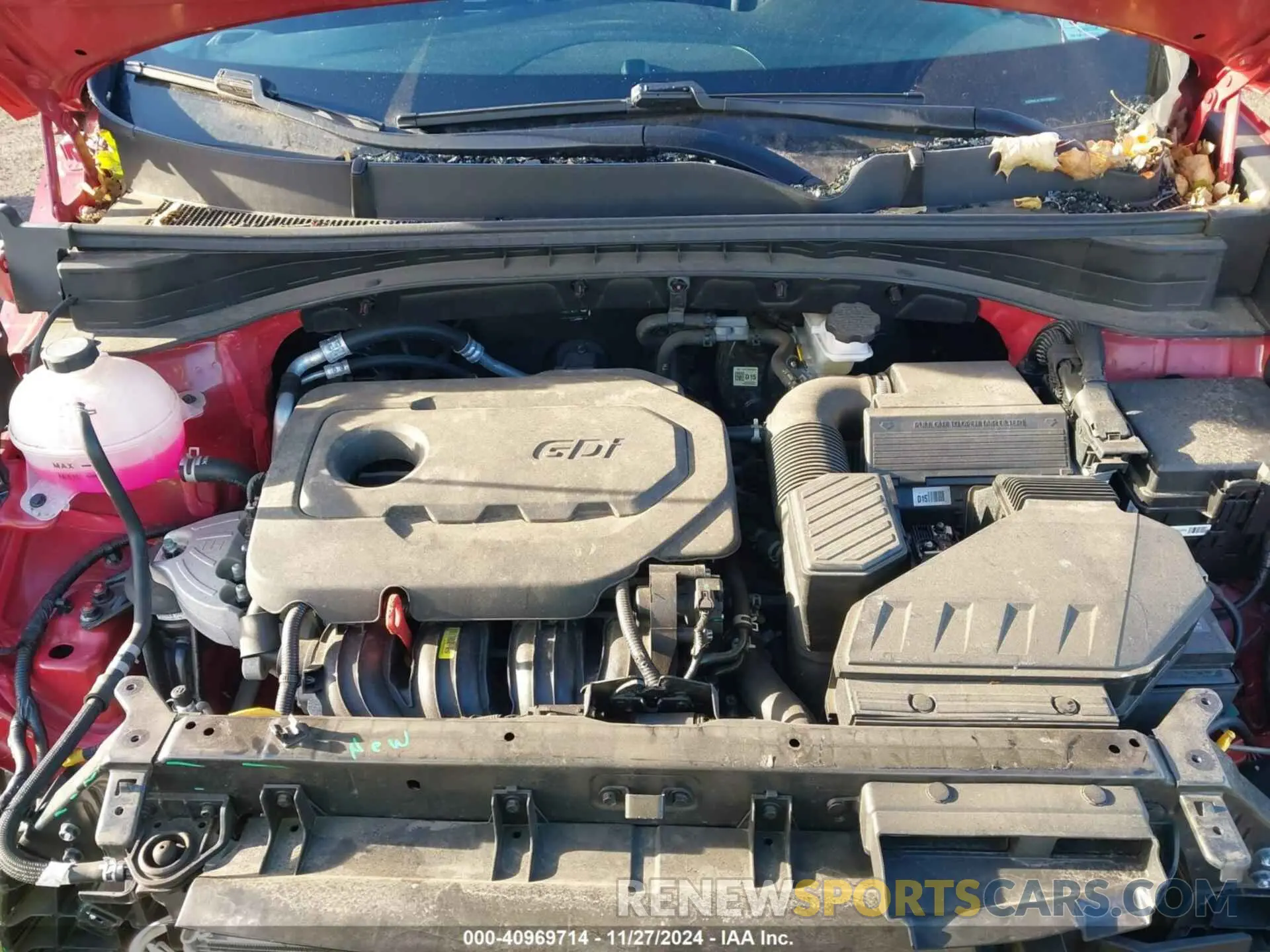 10 fotografías del automóvil dañado KNDPMCACXN7026620 KIA SPORTAGE 2022