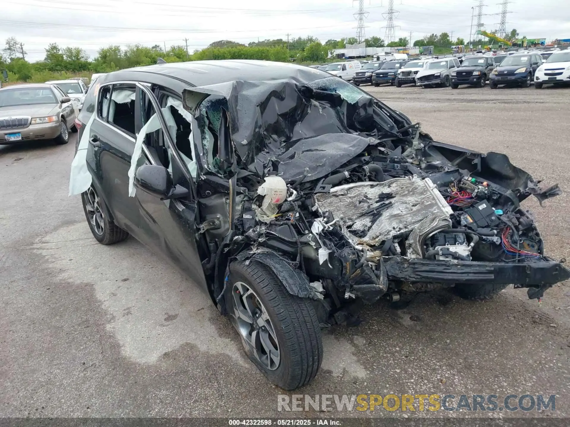 6 fotografías del automóvil dañado KNDPMCACXN7969560 KIA SPORTAGE 2022