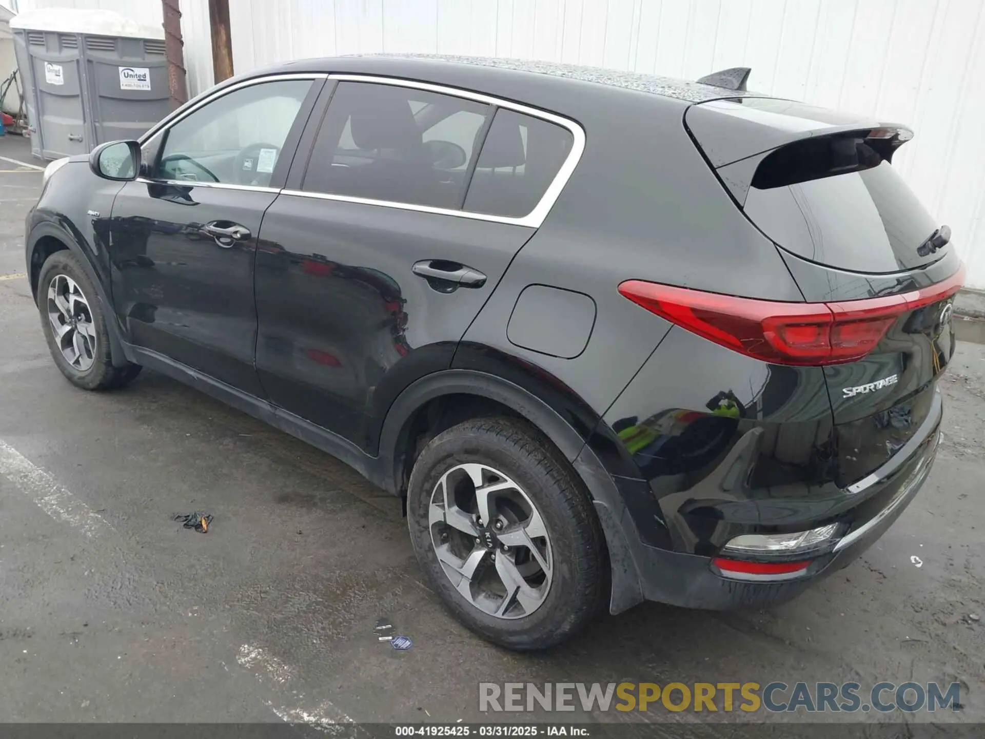 3 fotografías del automóvil dañado KNDPMCACXN7980493 KIA SPORTAGE 2022