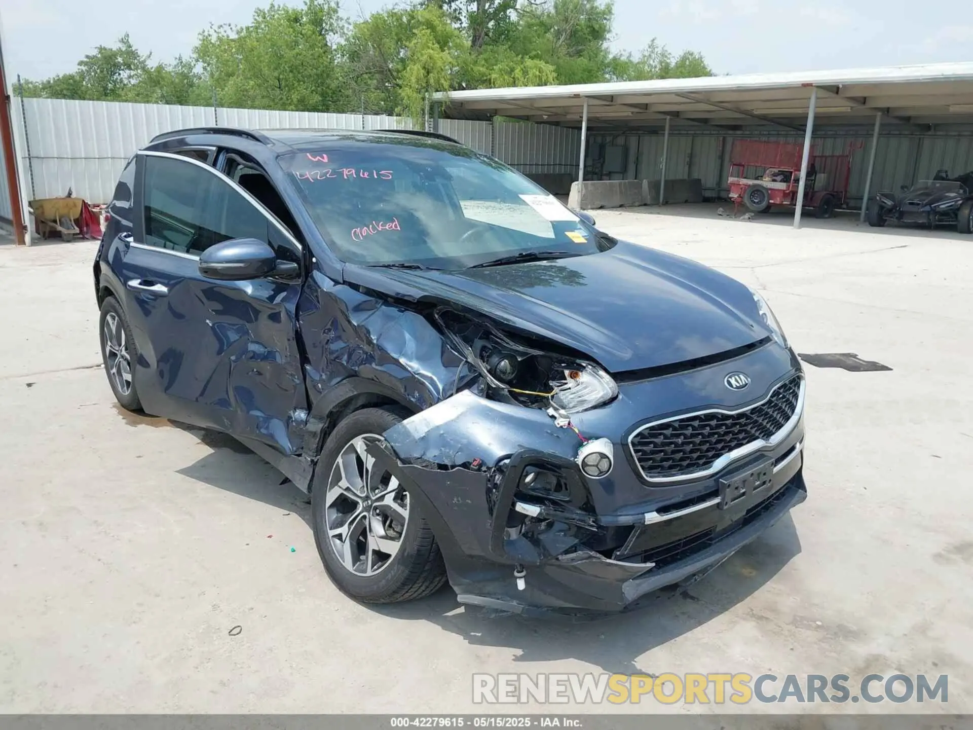 1 fotografías del automóvil dañado KNDPN3AC1N7023344 KIA SPORTAGE 2022