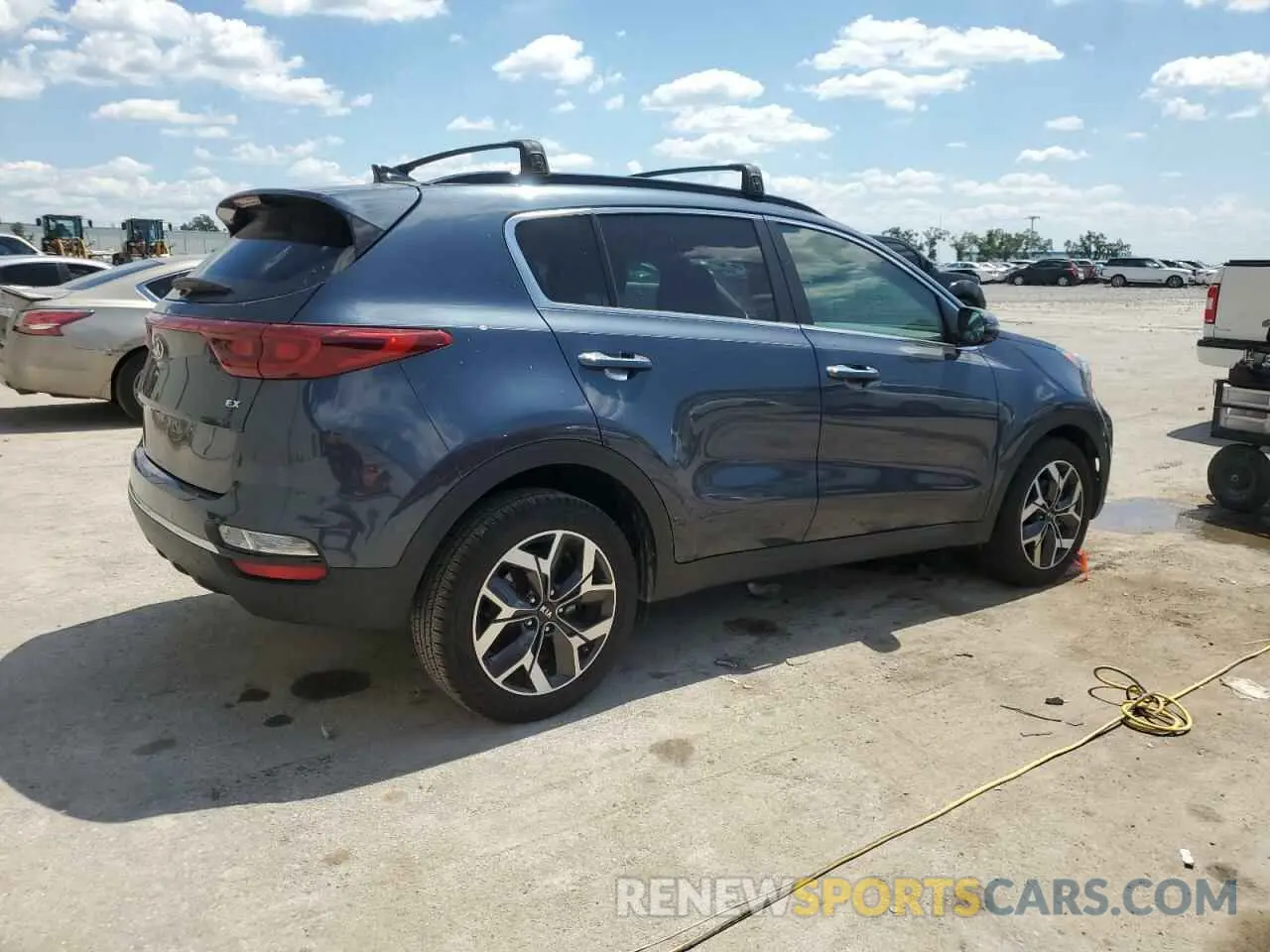 3 fotografías del automóvil dañado KNDPN3AC5N7978311 KIA SPORTAGE 2022